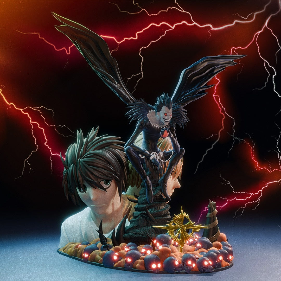 3125 Death Note Diorama - STL 3D Print Files