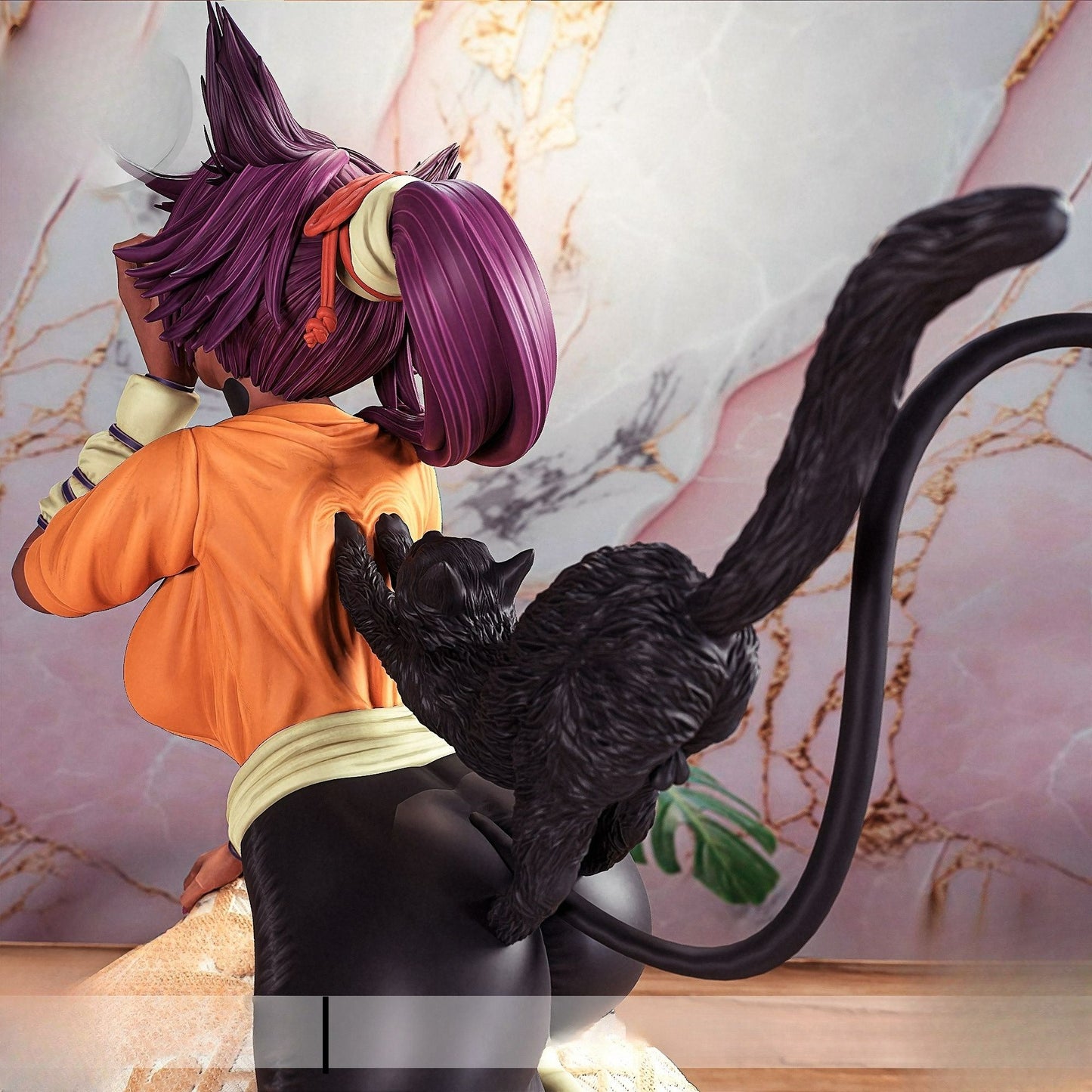 3138 Yoruichi Shihouin NSFW - Bleach - STL 3D Print Files