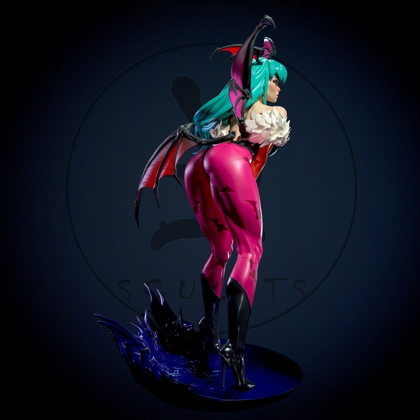 3271 Morrigan NSFW - Darkstalkers - STL 3D Print Files