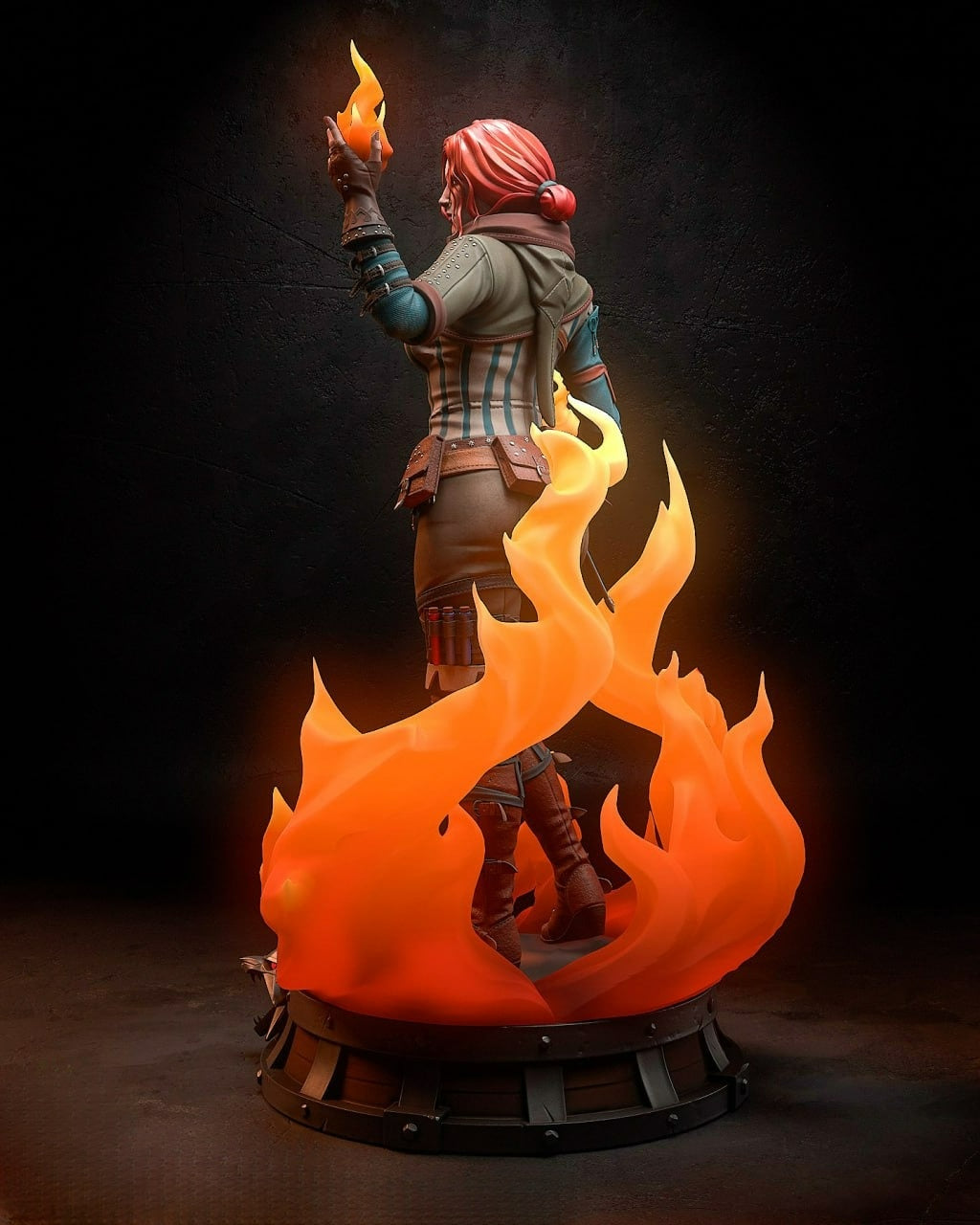 3346 Triss Merigold - Witcher - STL 3D Print Files