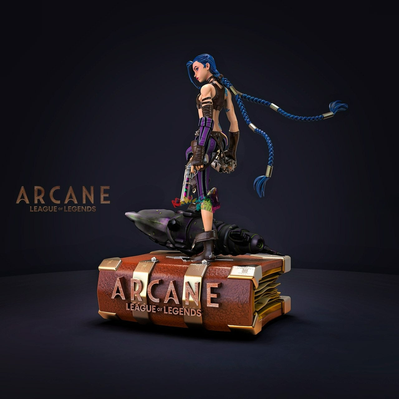 3428 Jinx - League of Legends - STL 3D Print Files