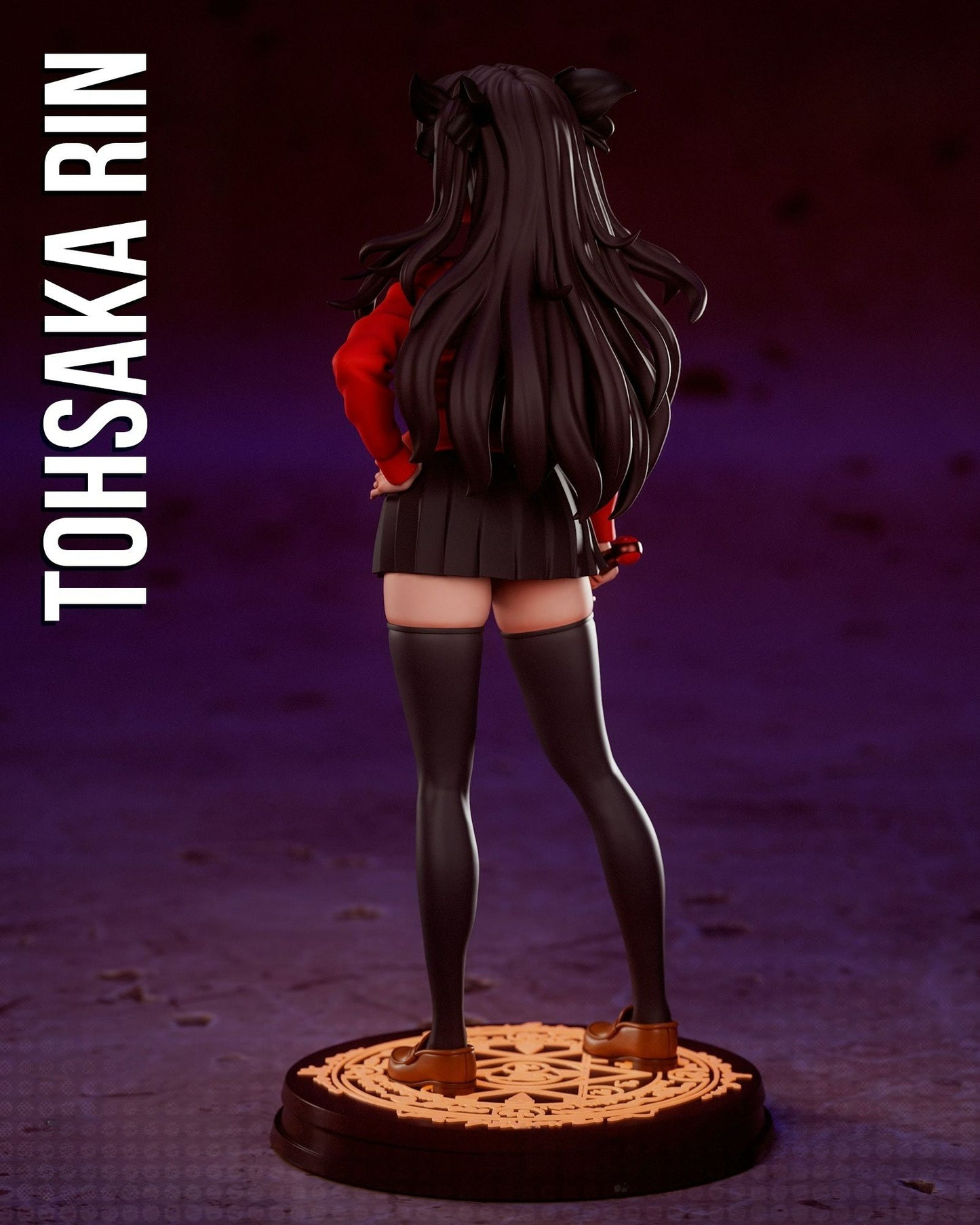 3798 Rin Tohsaka - Fate/Stay Night - STL 3d Print Files
