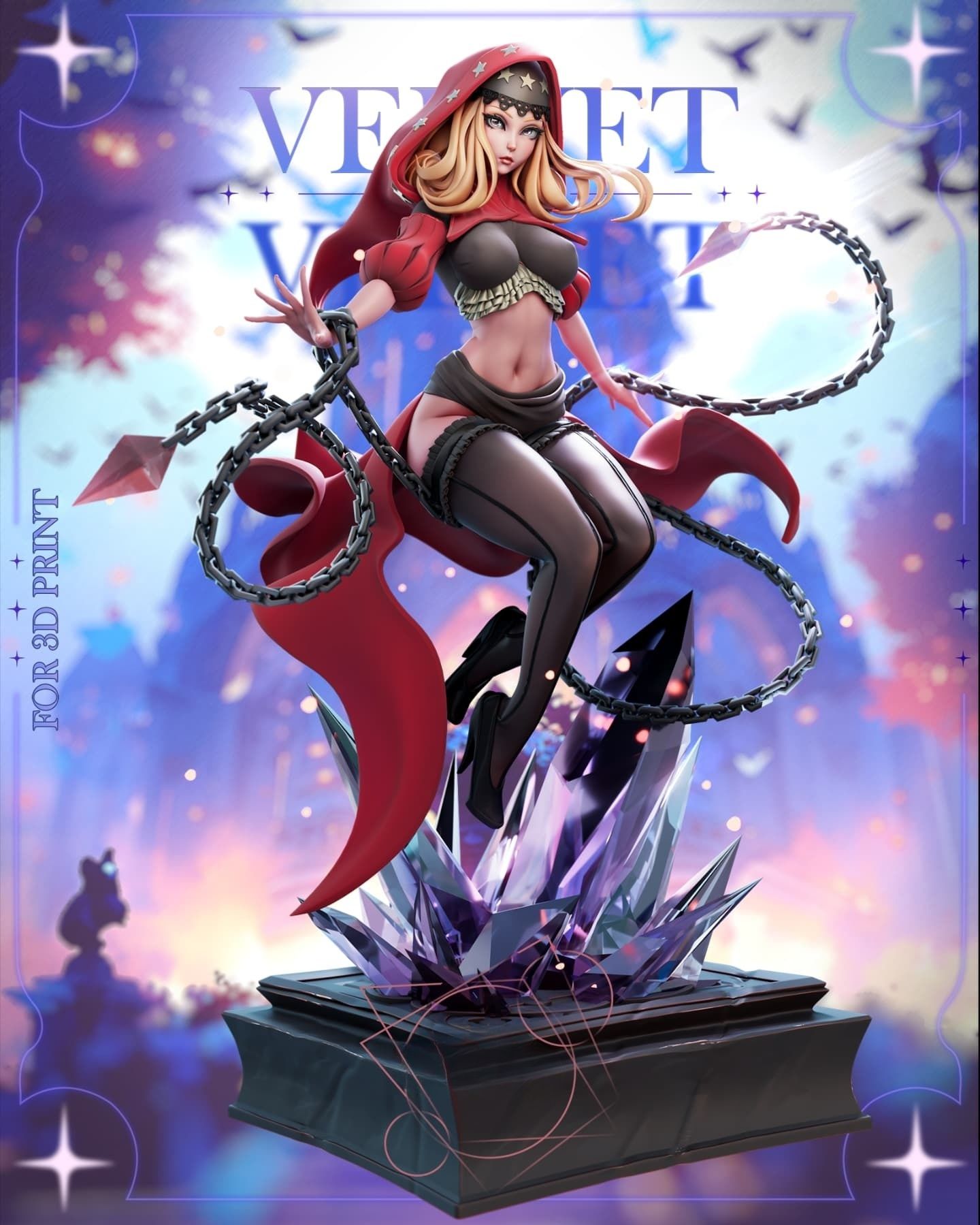 4129 Velvet NSFW - Odin Sphere - STL 3d Print Files