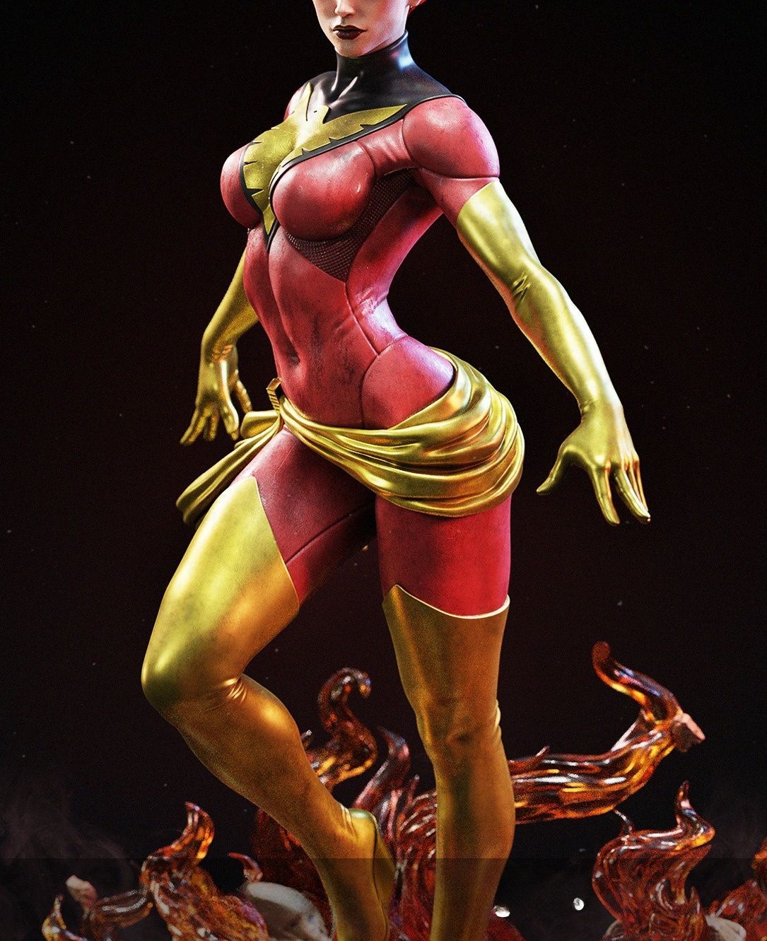 4228 Dark Phoenix - X-MEN - STL 3D Print Files