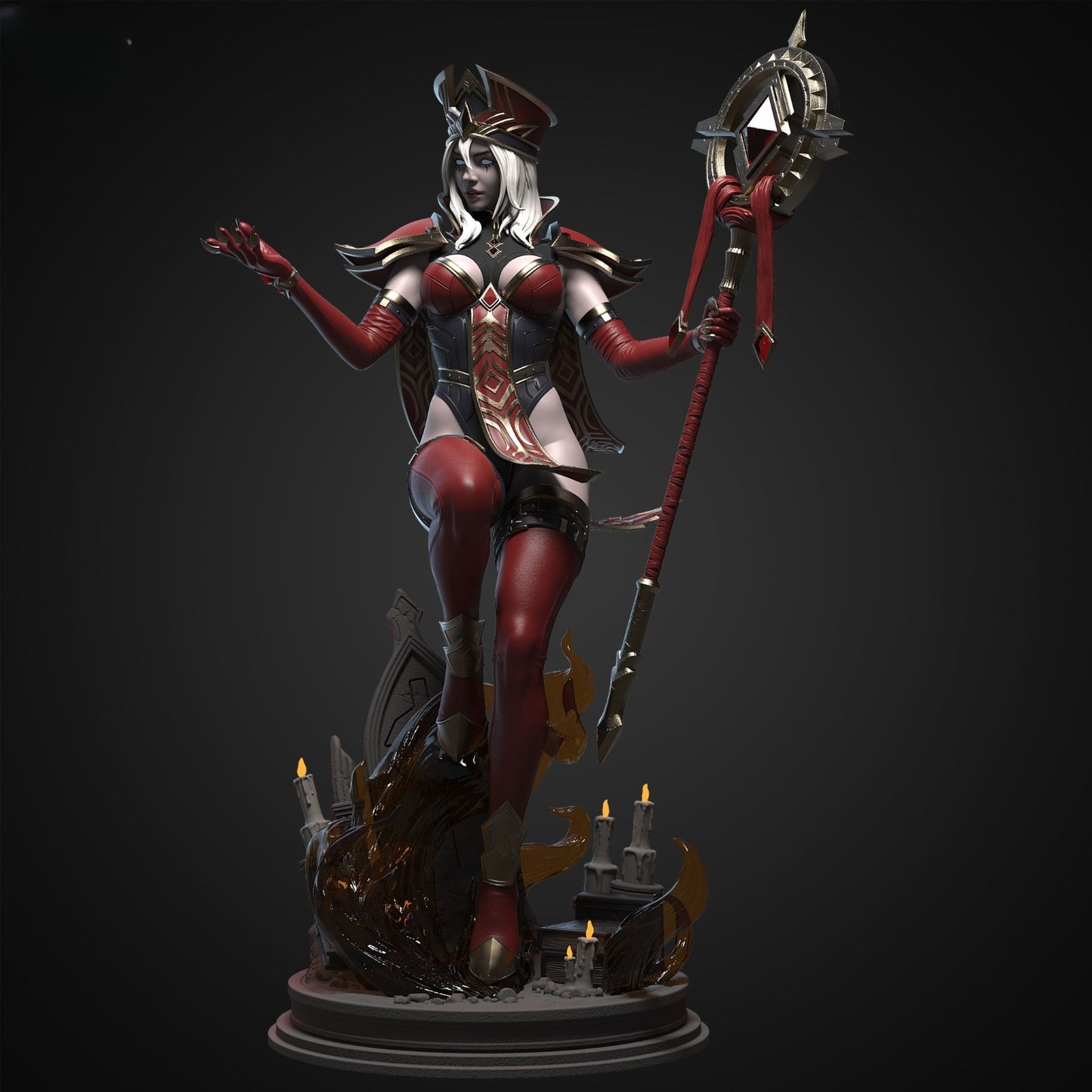 4238 Sally Whitemane NSFW - World of Warcraft - STL 3D Print Files