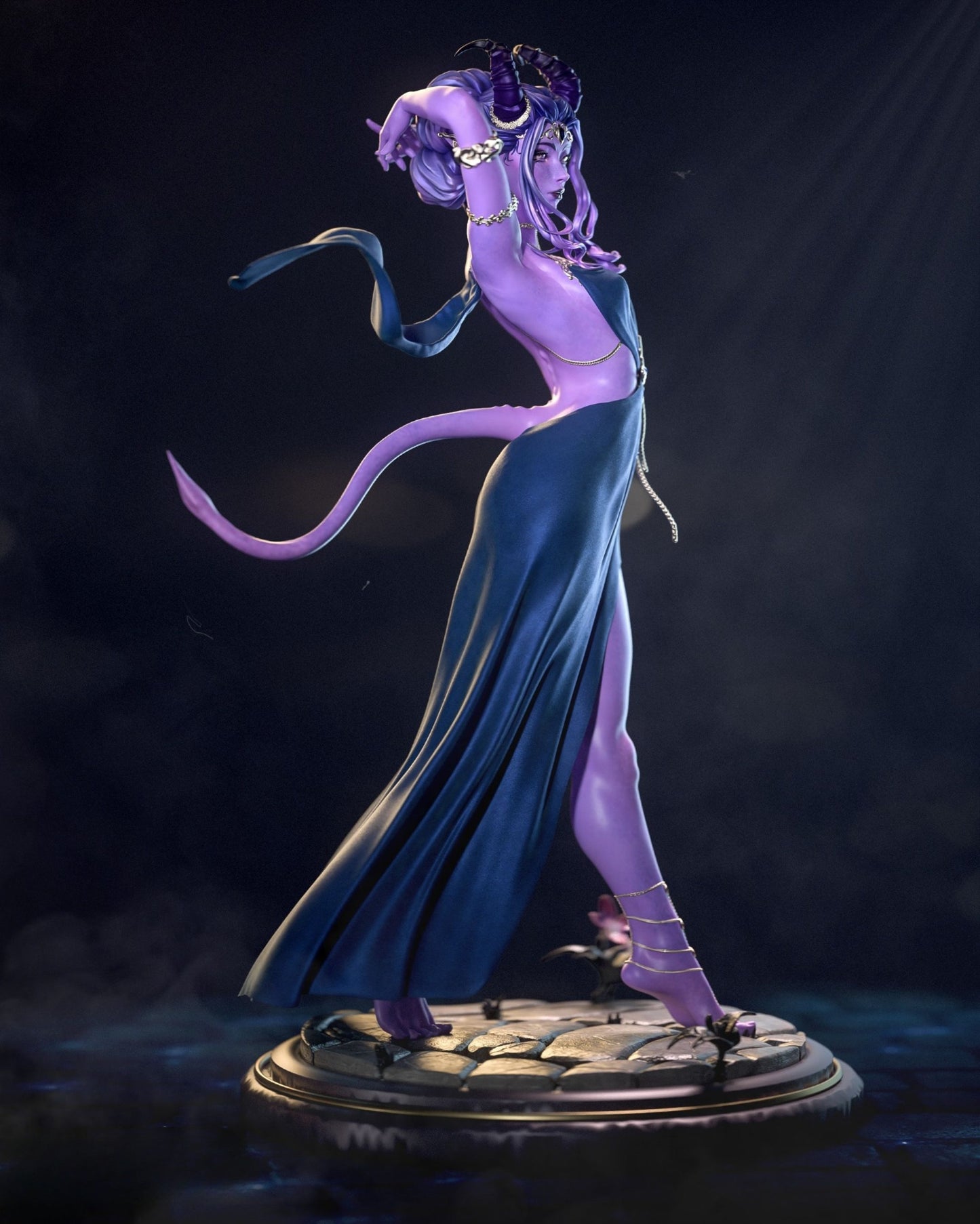4293 Tiefling - STL 3D Print Files