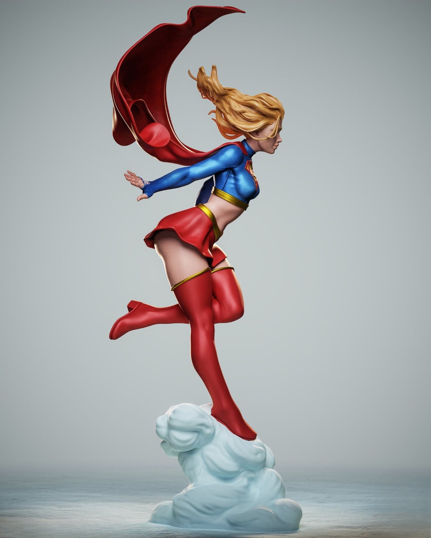 4296 Supergirl NSFW - DC Comics - STL 3D Print Files