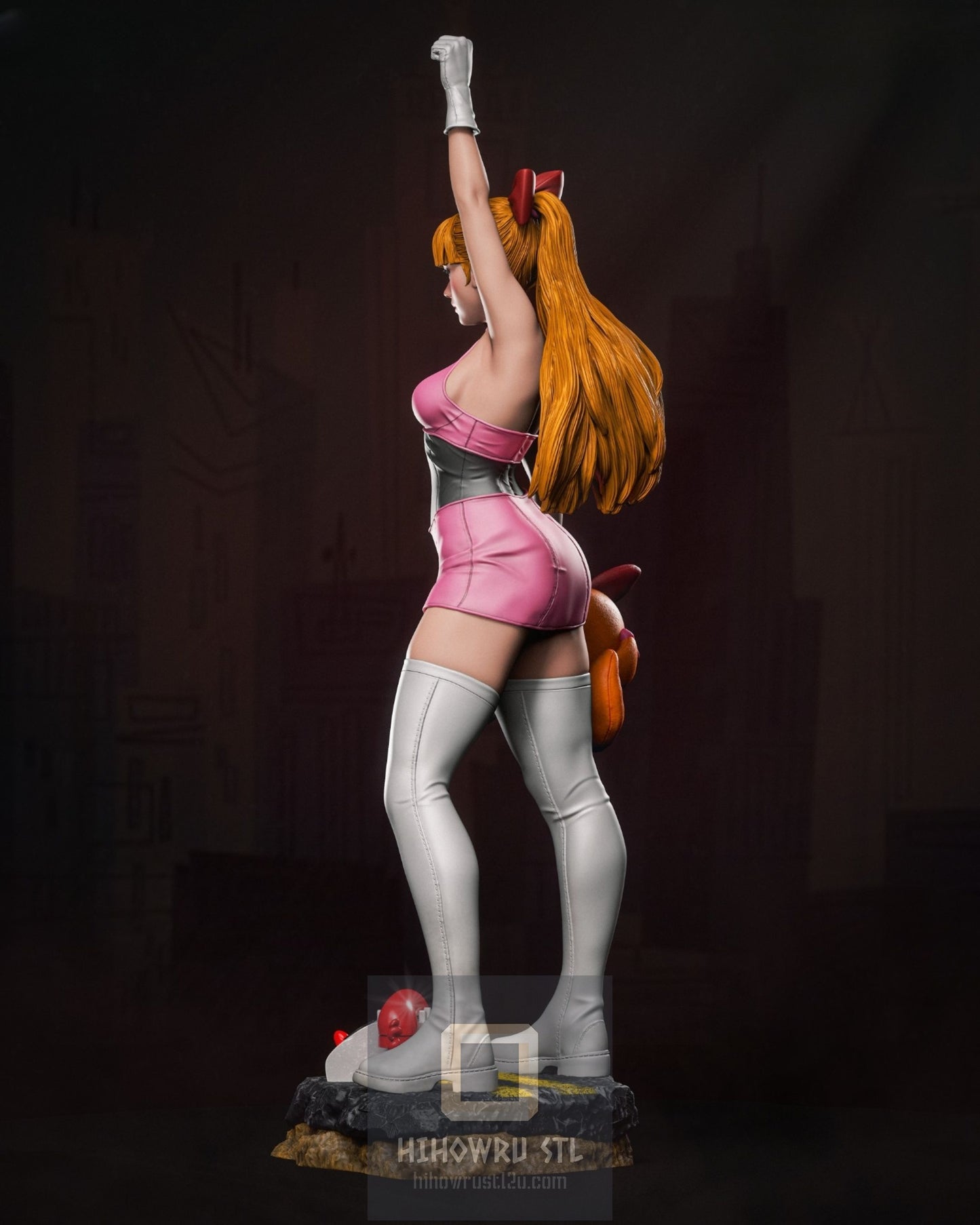 4352 Blossom - Powerpuff Girls - STL 3D Print Files