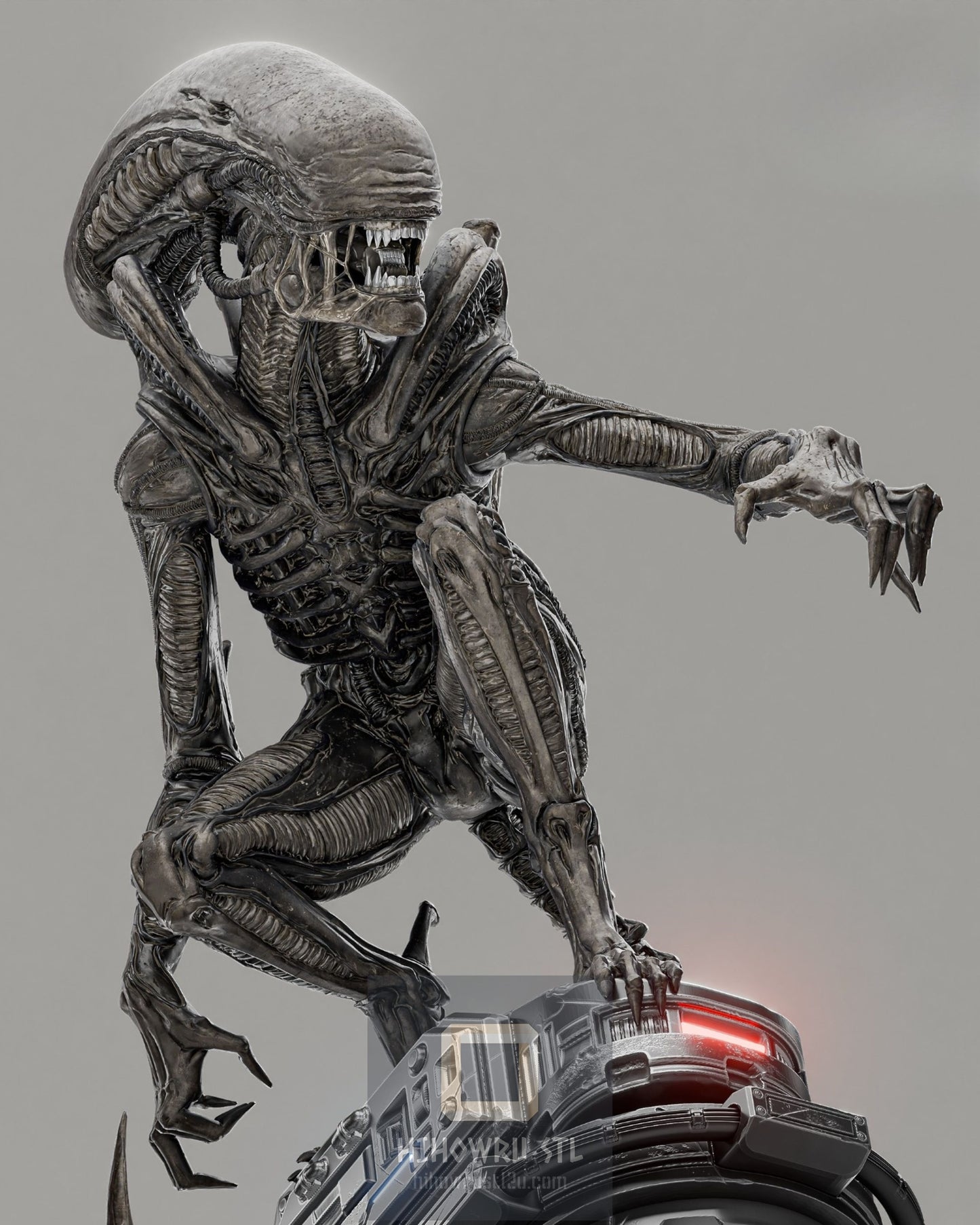 4358 Alien Xenomorph Big Chap - STL 3D Print Files