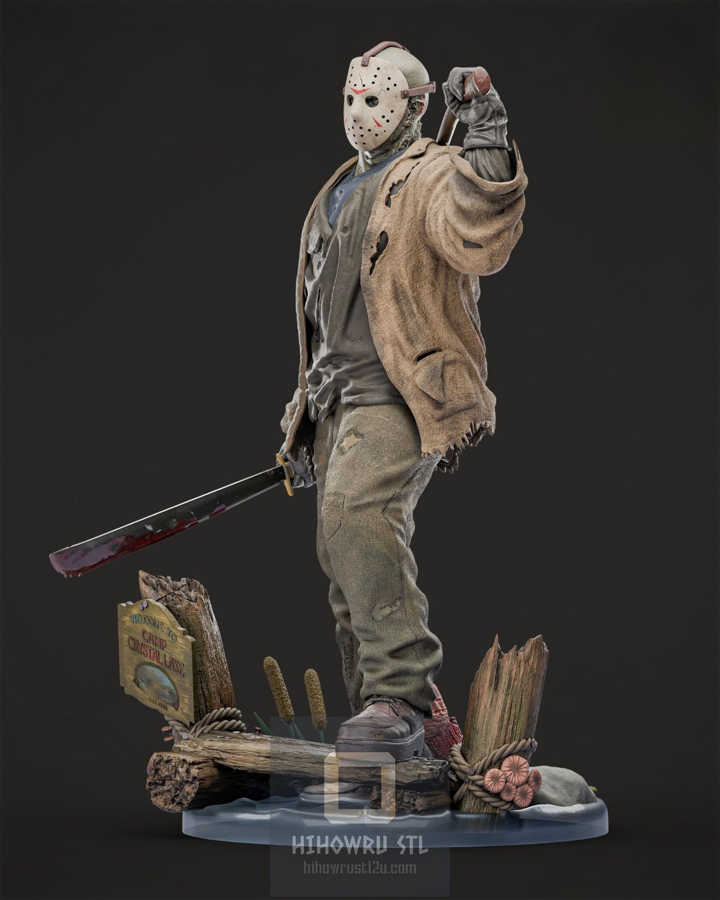 4388 Jason Voorhees - Friday the 13th - STL 3D Print Files