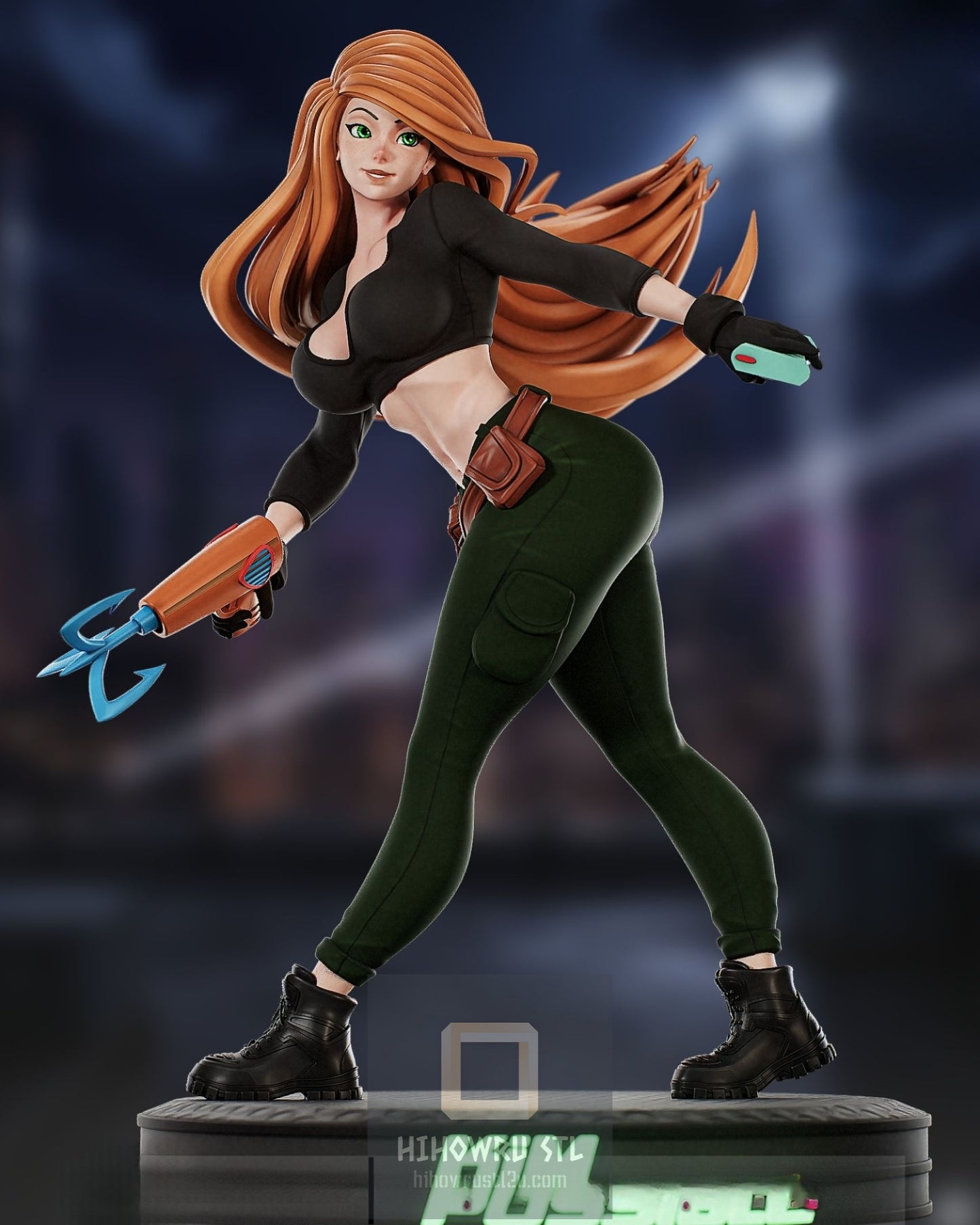 4393 Kim Possible NSFW - STL 3D Print Files