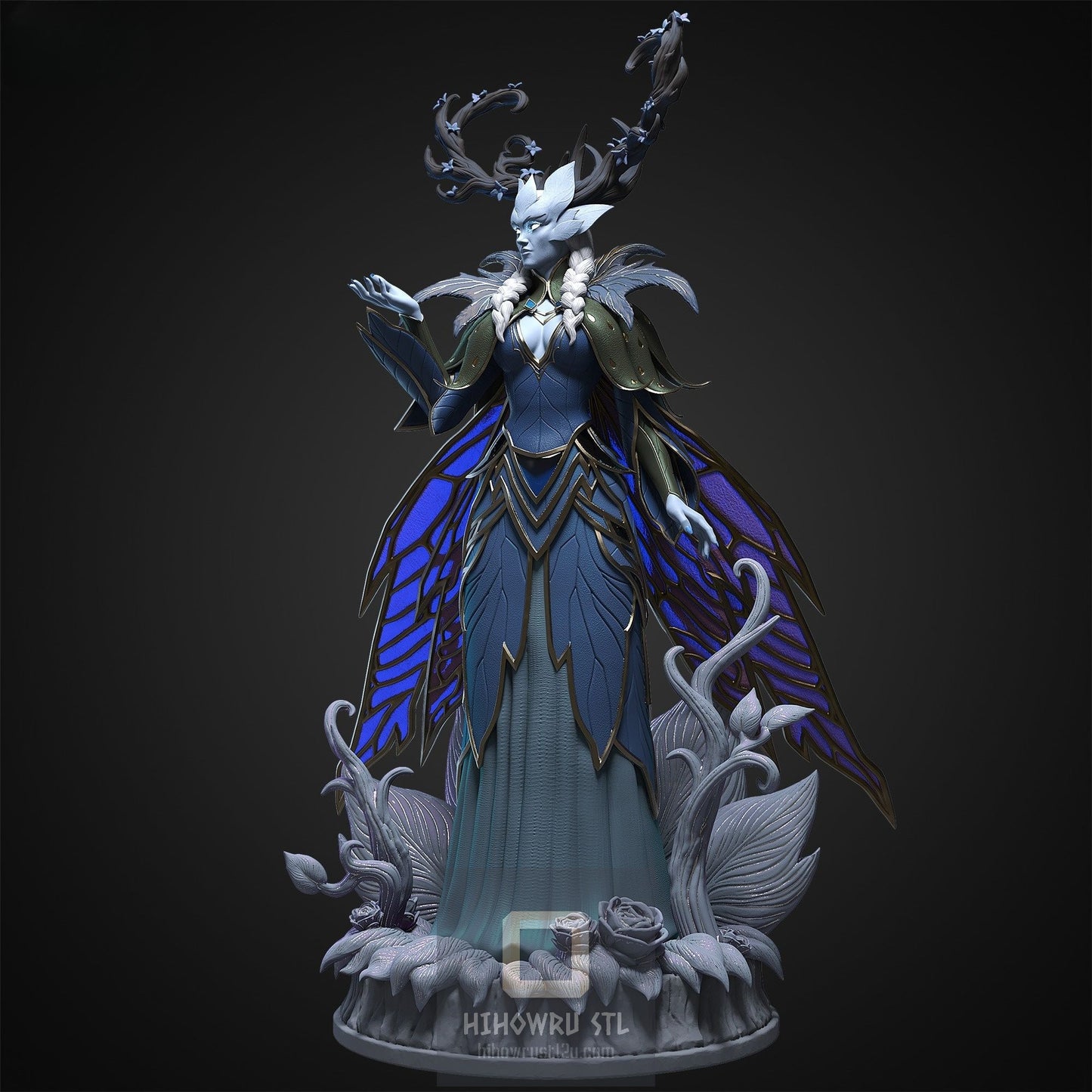 4434 Winter Queen - World of Warcraft - STL 3D Print Files