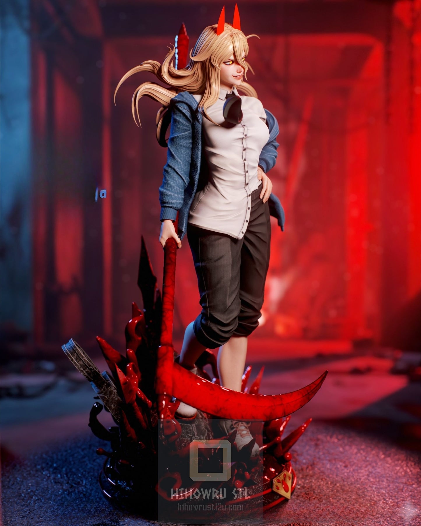 4479 Power NSFW - Chainsaw Man - STL 3D Print Files