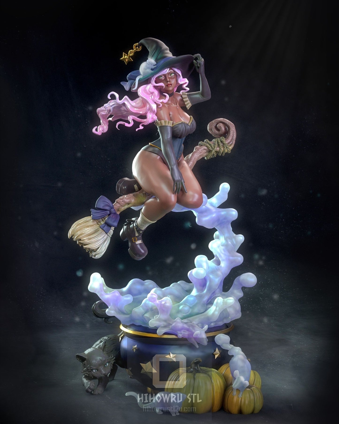 4505 Witch NSFW - STL 3D Print Files