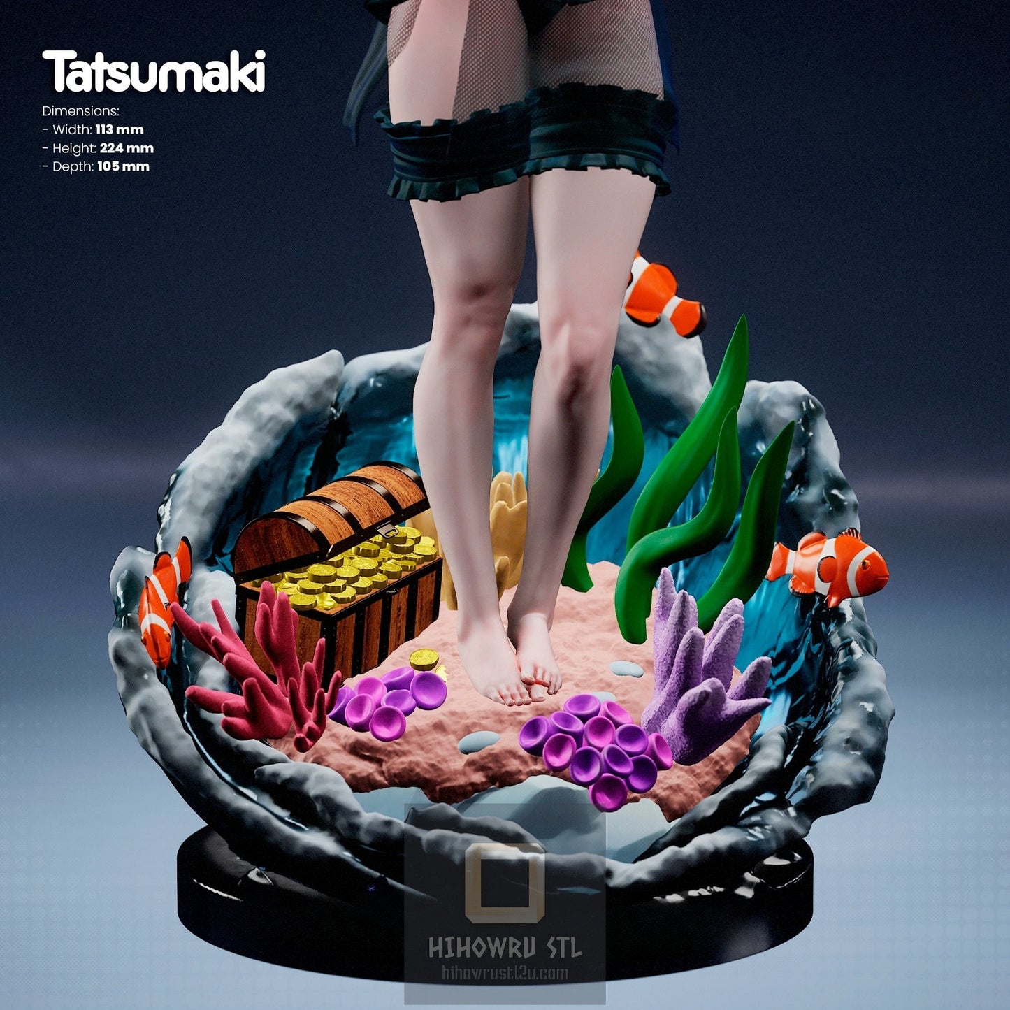4539 Tatsumaki - One-Punch Man - STL 3D Print Files