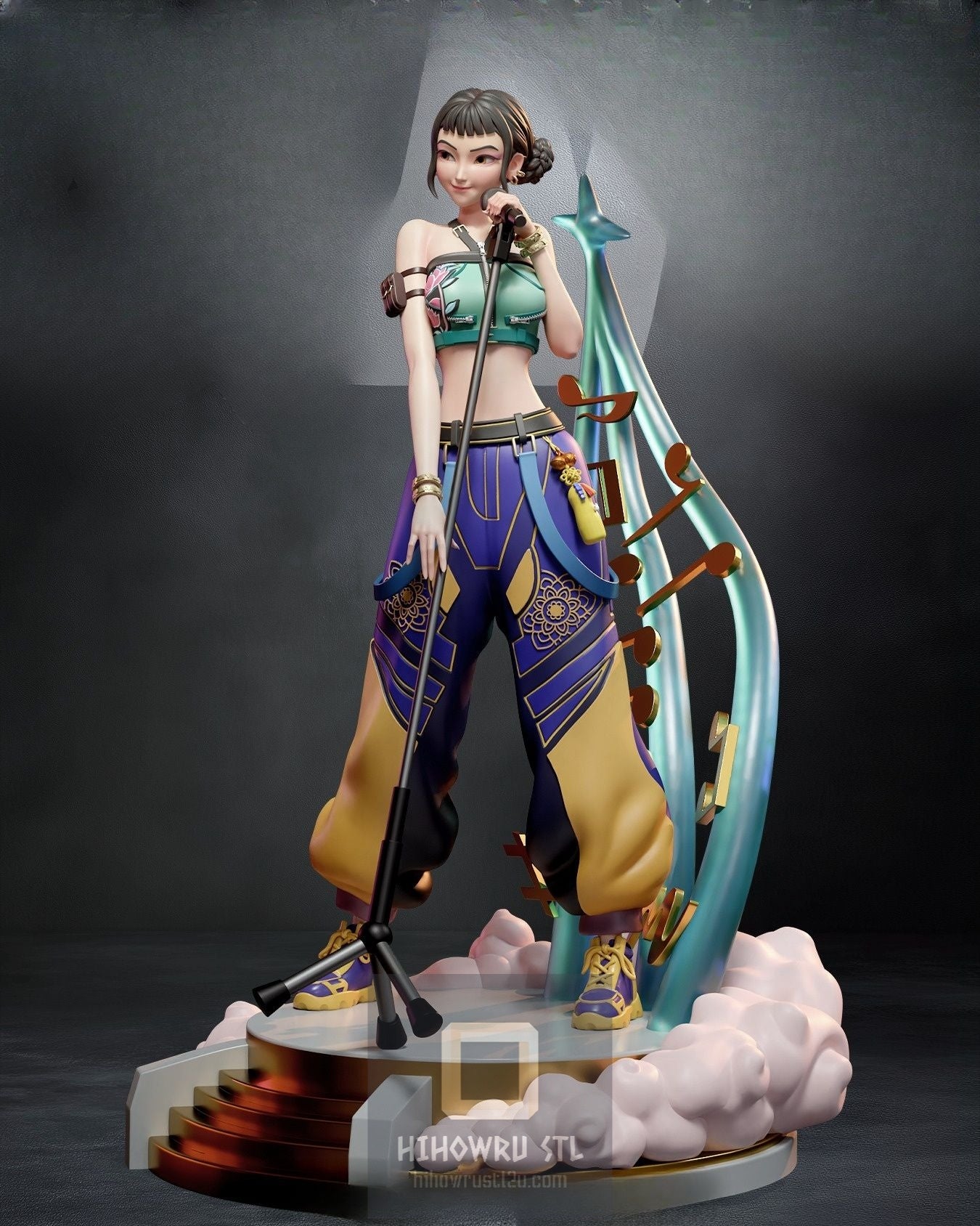 4571 Zoey - KPop Demon Hunters - STL 3D Print Files