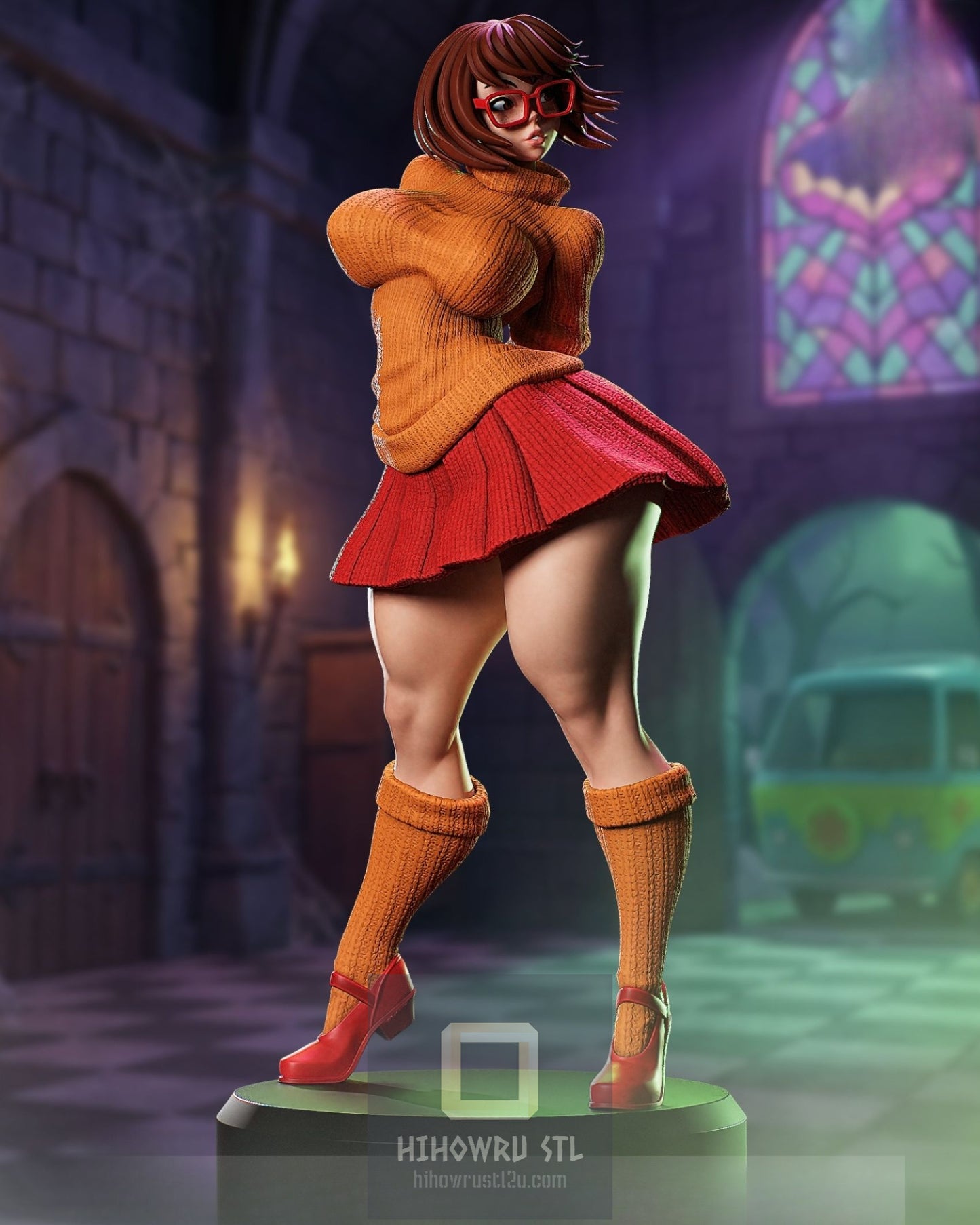4578 Velma NSFW - Scooby Doo's - STL 3D Print Files