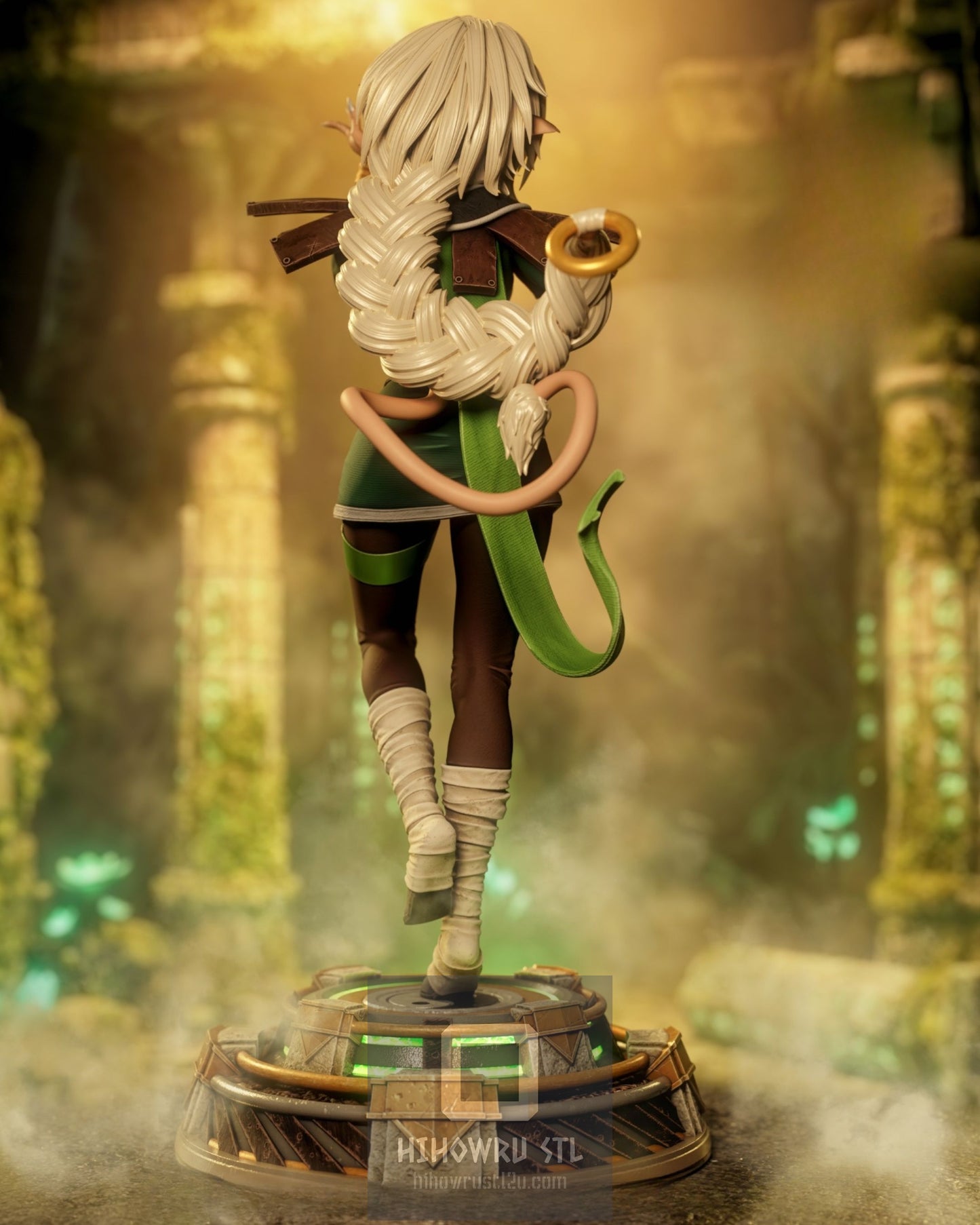 4635 Aisha Clan-Clan NSFW - Outlaw Star - STL 3D Print Files