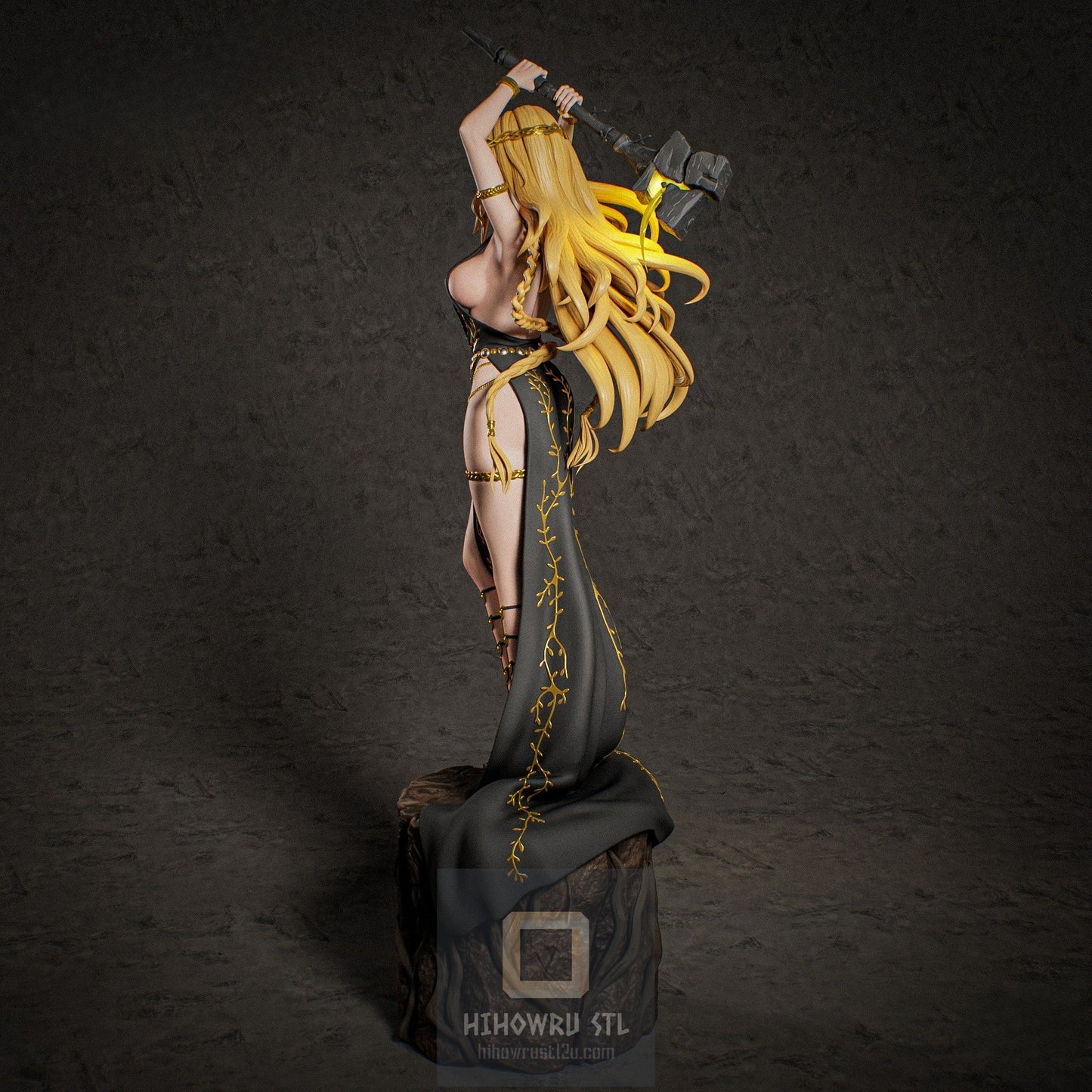 4647 Queen Marika - Elden Ring - STL 3D Print Files