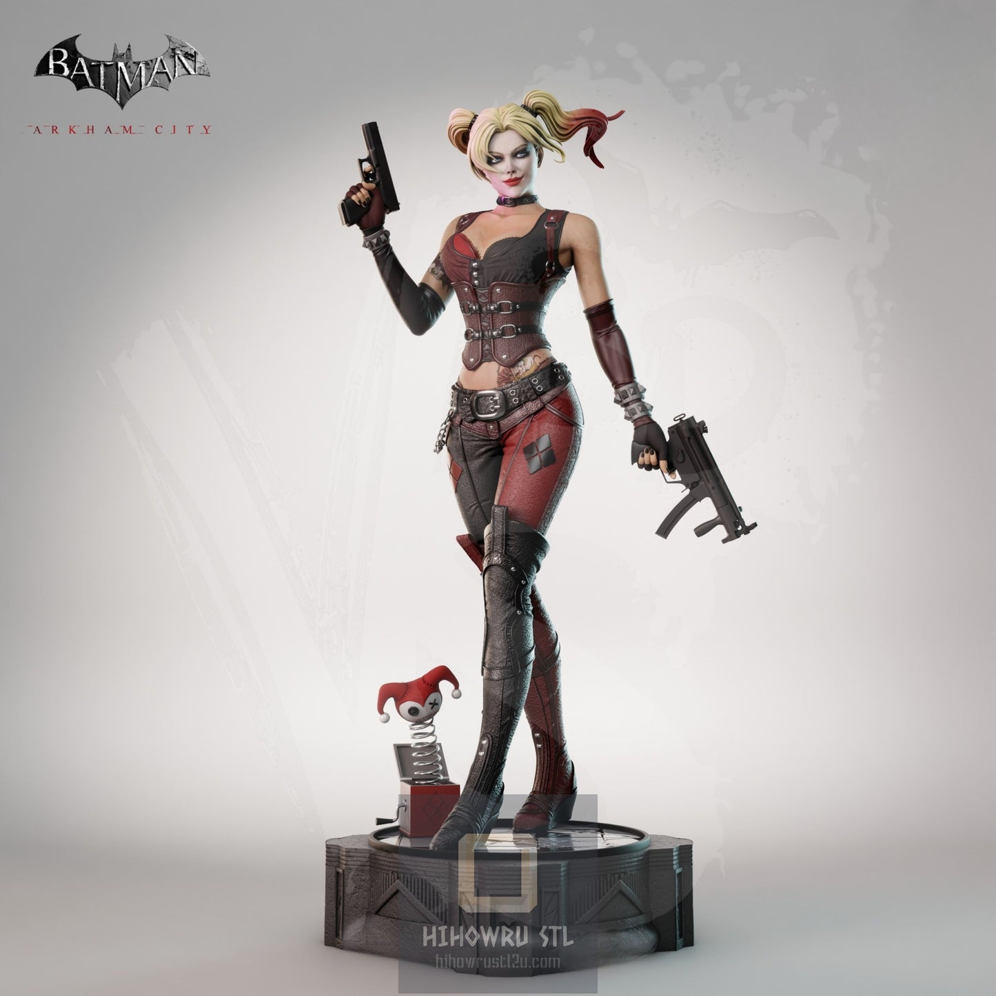 4673 Harley Quinn - Arkham Knight - STL 3D Print Files