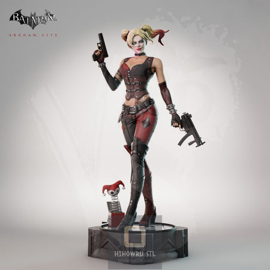 4673 Harley Quinn - Arkham Knight - STL 3D Print Files