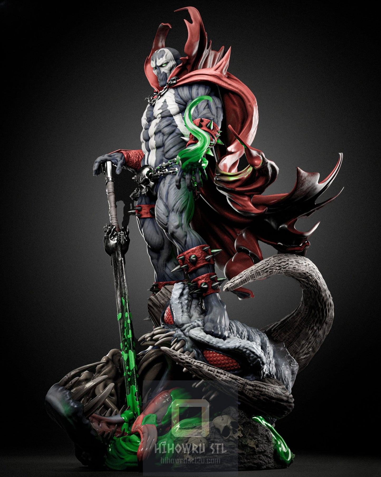 4677 Spawn - Al Simmons  - STL 3D Print Files