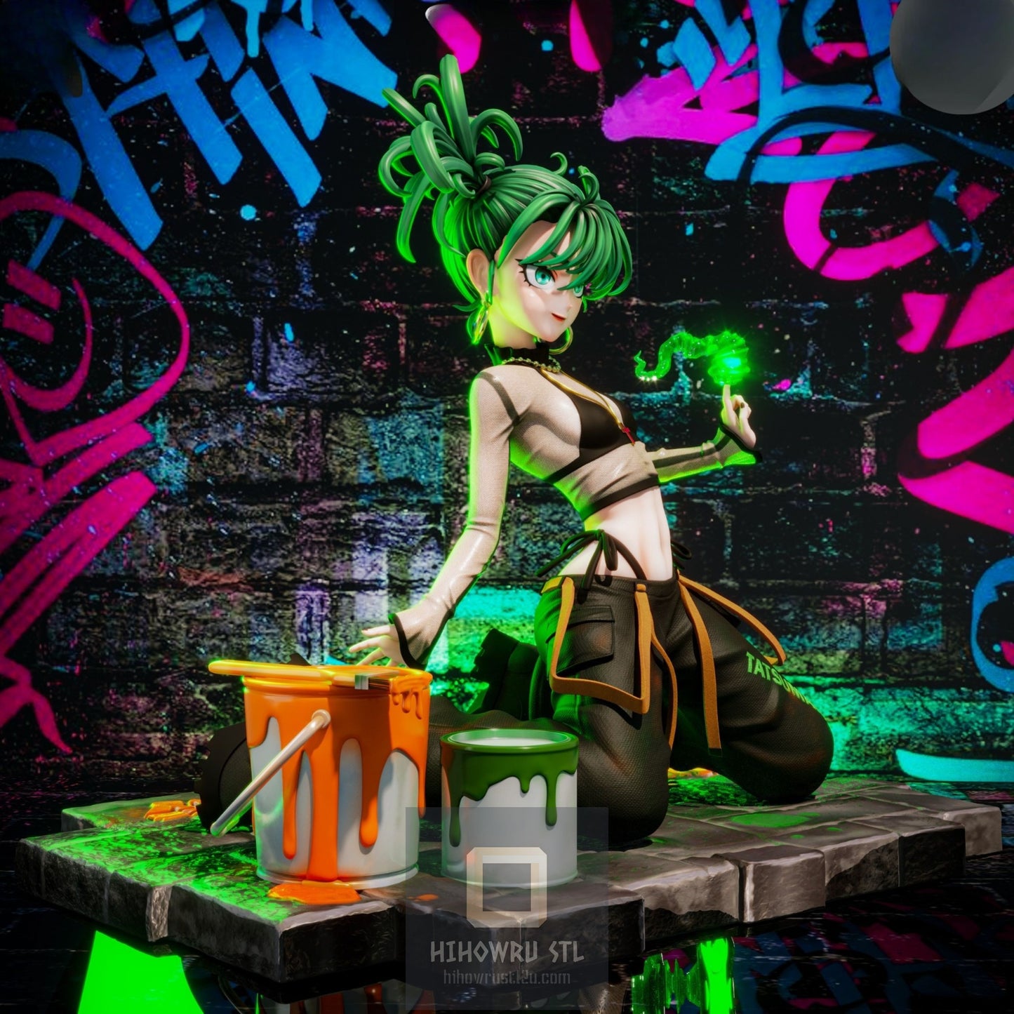 4791 Tatsumaki - One-Punch Man - STL 3D Print Files