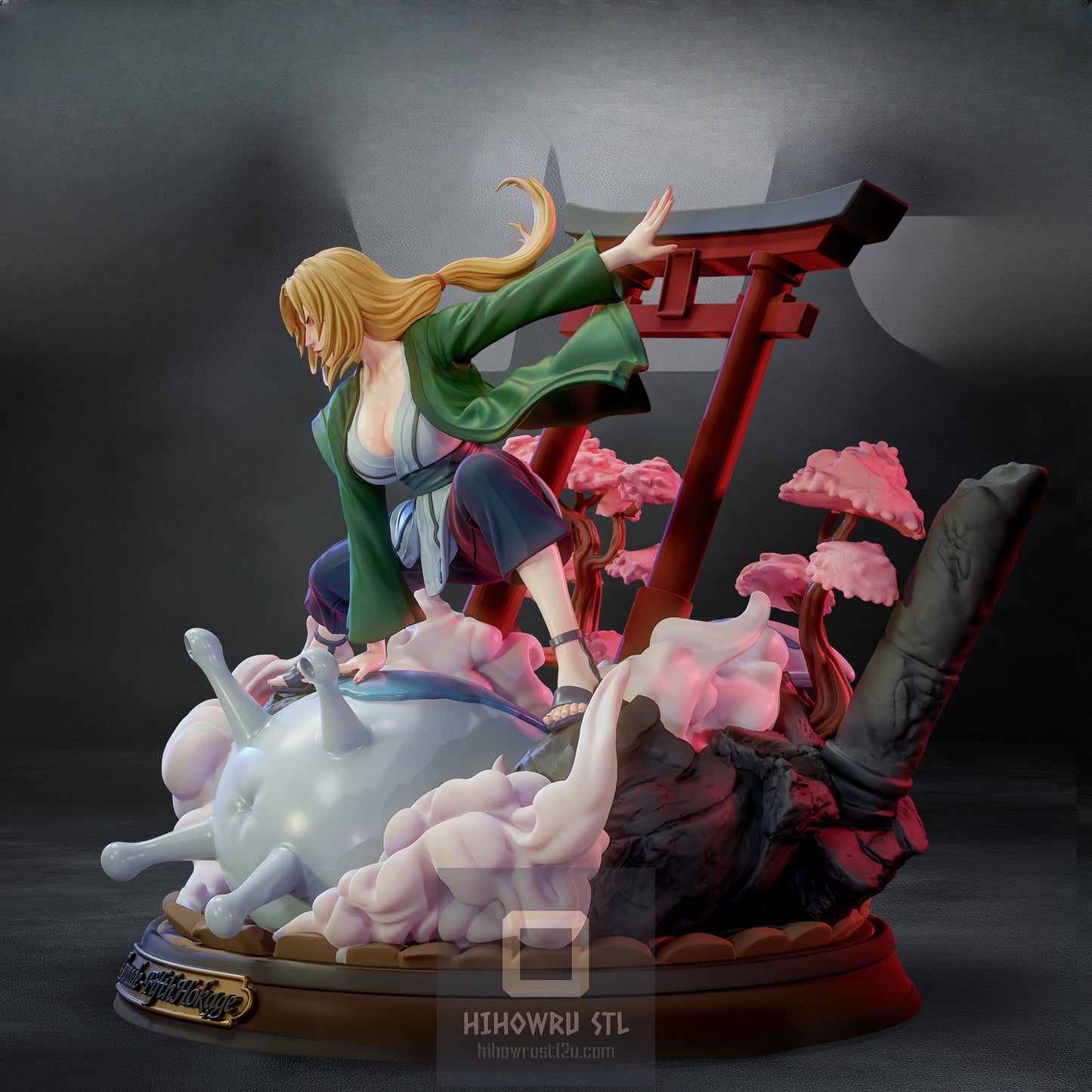 4821 Tsunade - Naruto - STL 3D Print Files