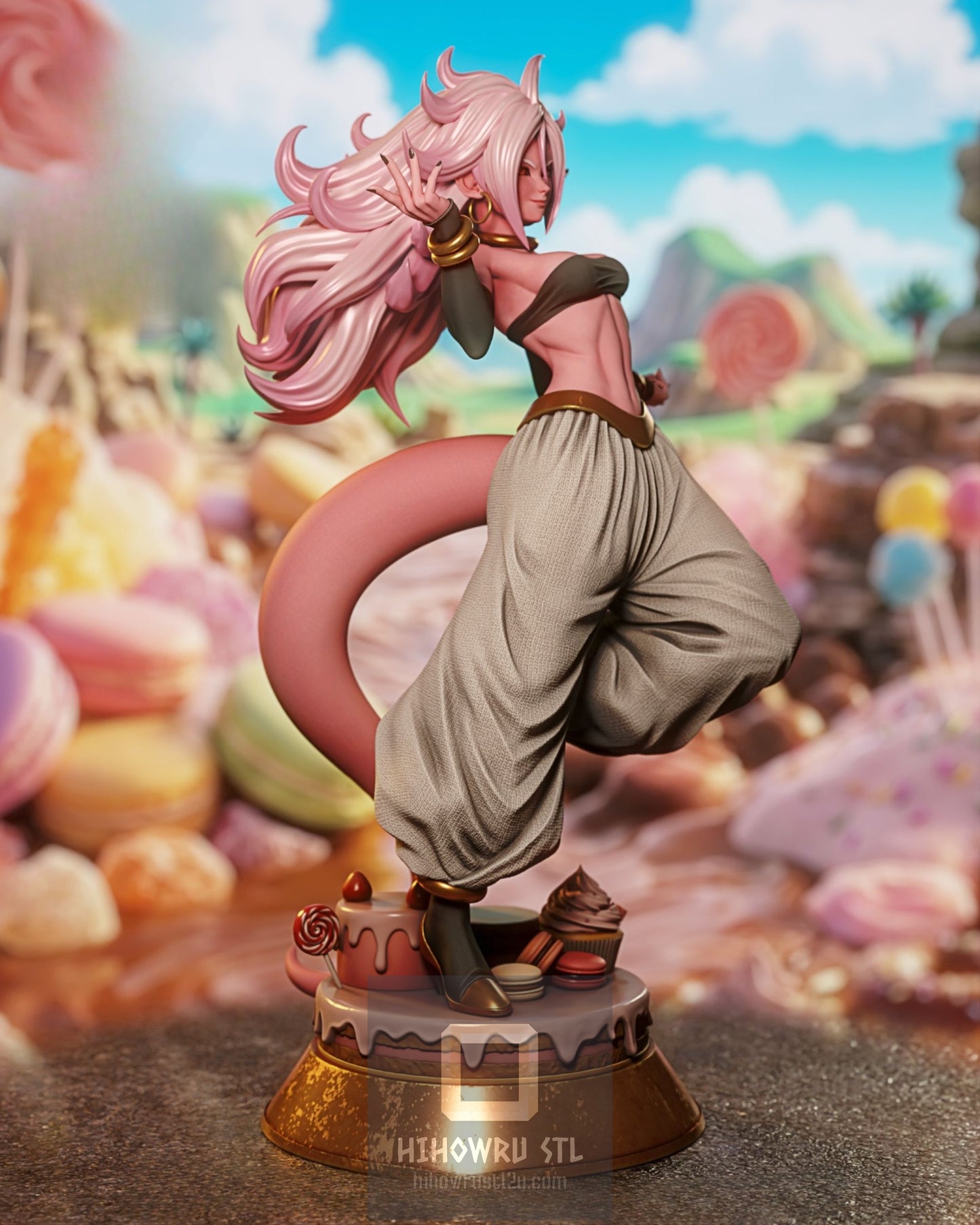 4833 Android 21 NSFW - Dragon Ball - STL 3D Print Files