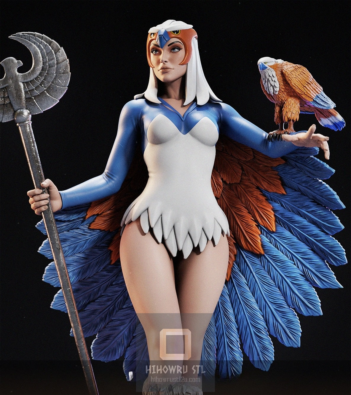 4859 Sorceress of Castle Grayskull - Masters of the Universe - STL 3D Print Files