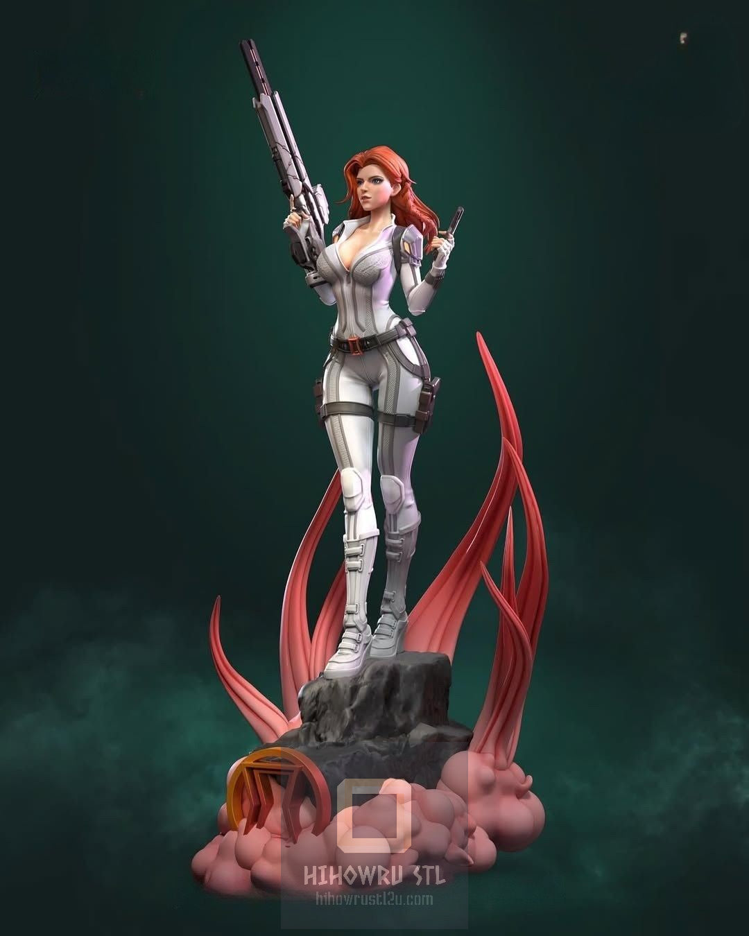 4911 Black Widow NSFW - Marvel Rivals - STL 3D Print Files