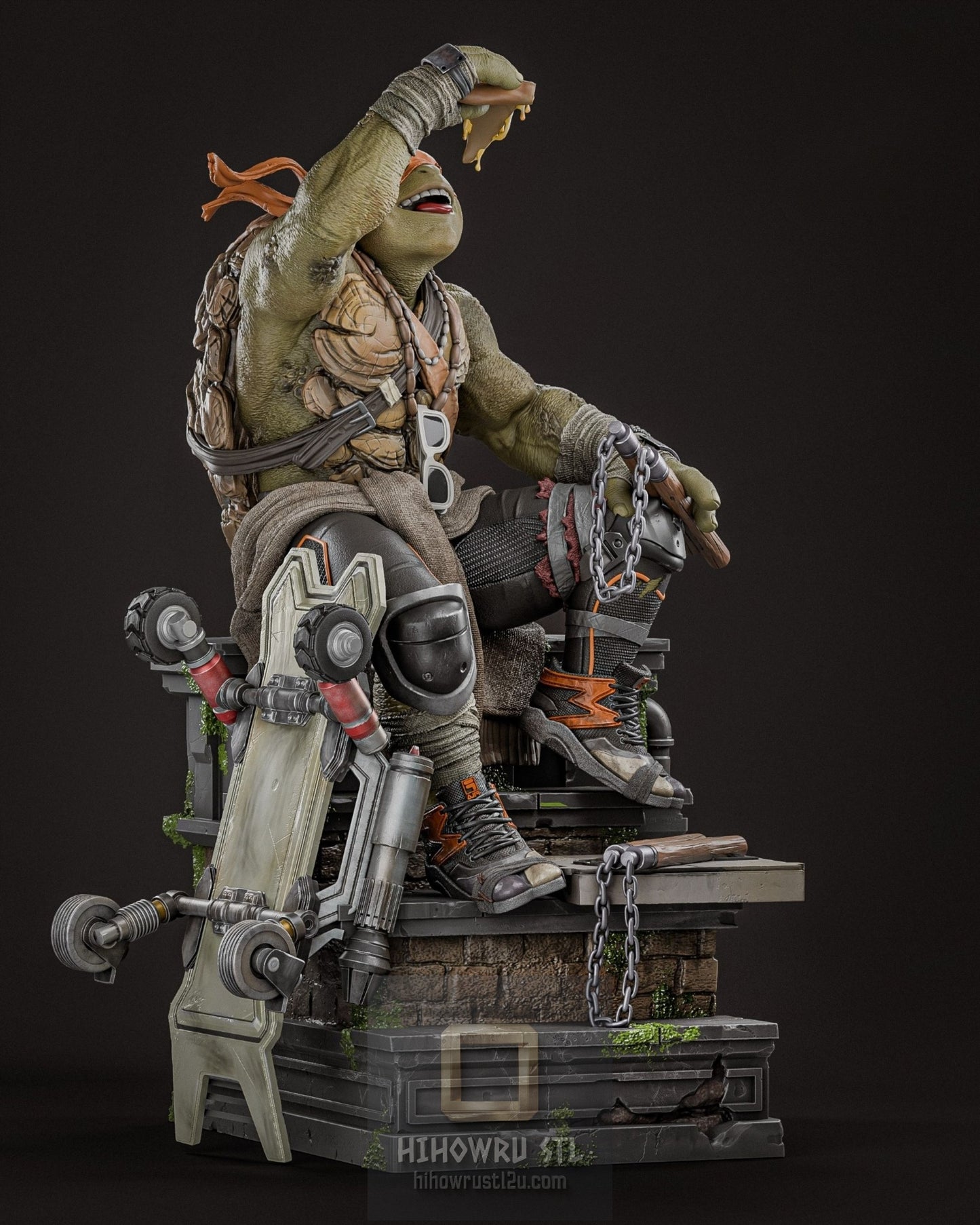 4977 Michelangelo - TMNT - STL 3D Print Files
