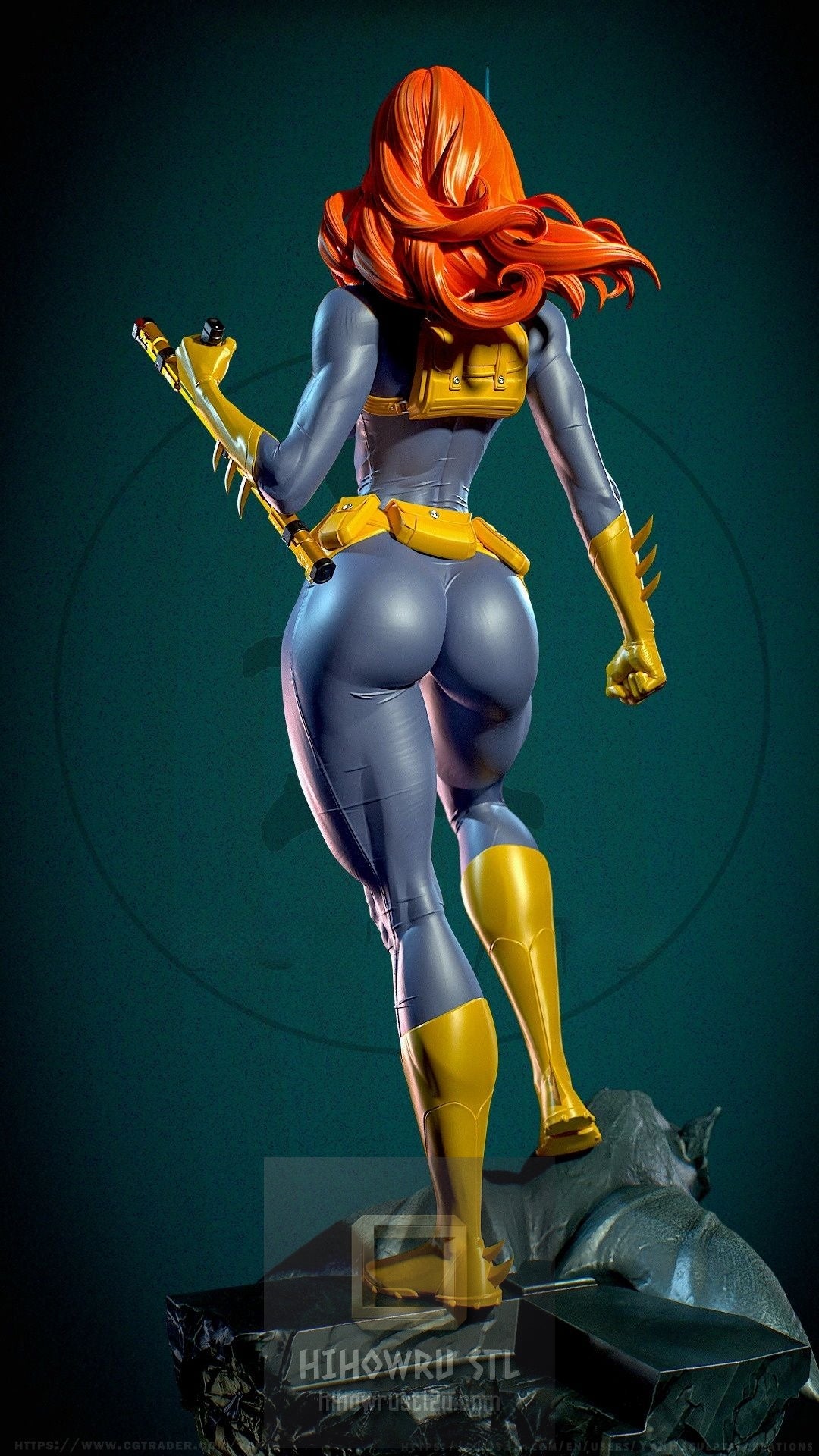 4989 Batgirl NSFW - DC Comics - STL 3D Print Files