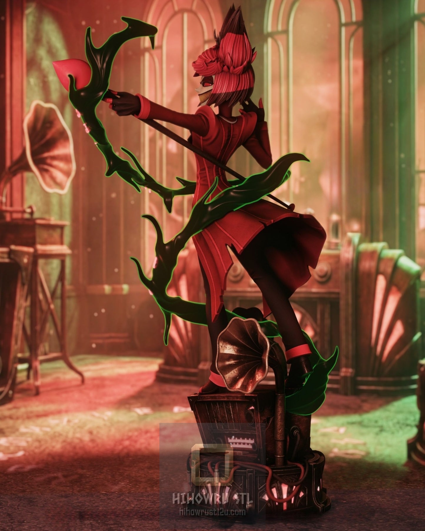 5001 Alastor - Hazbin Hotel - STL 3D Print Files