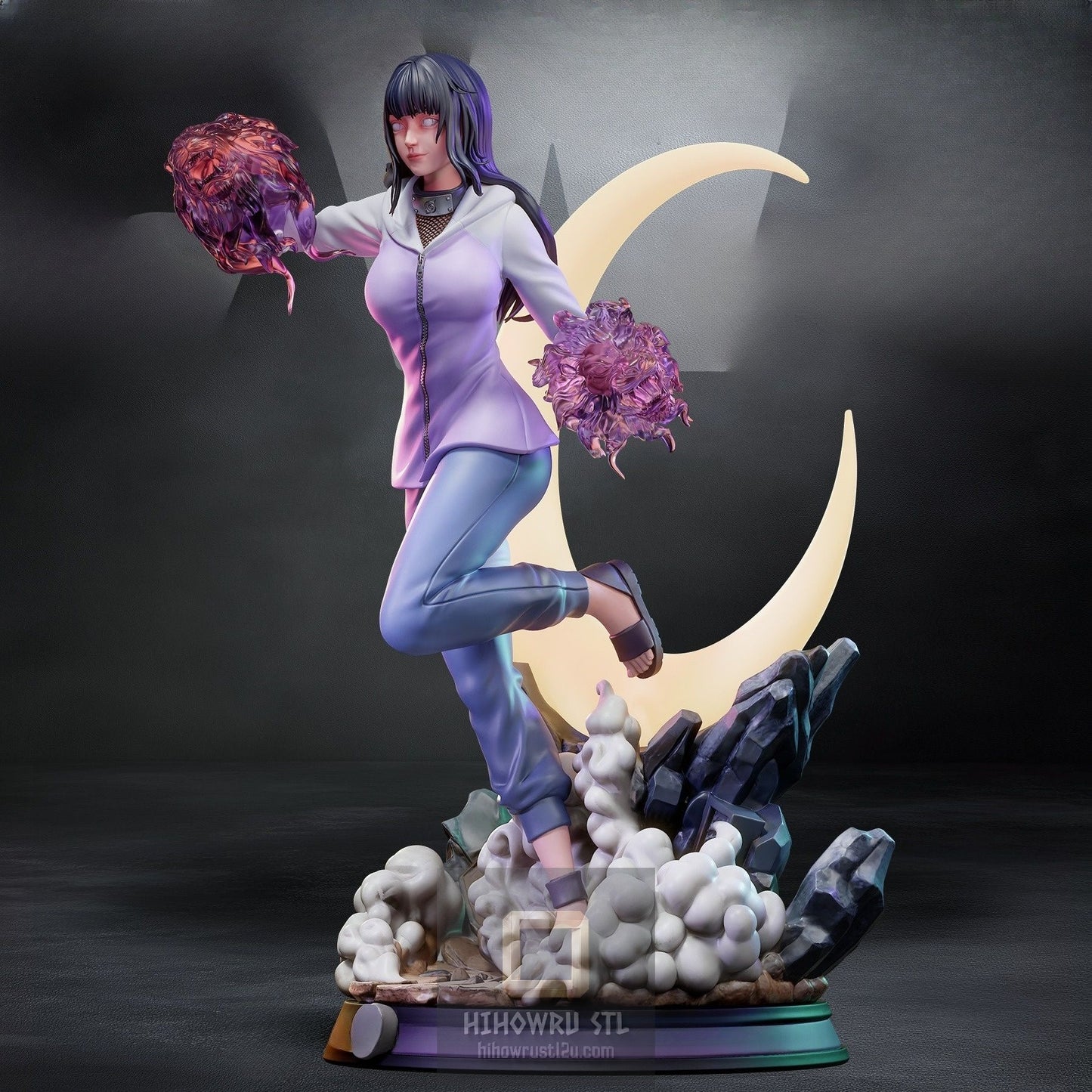 5011 Hinata Hyuga - Naruto - STL 3D Print Files
