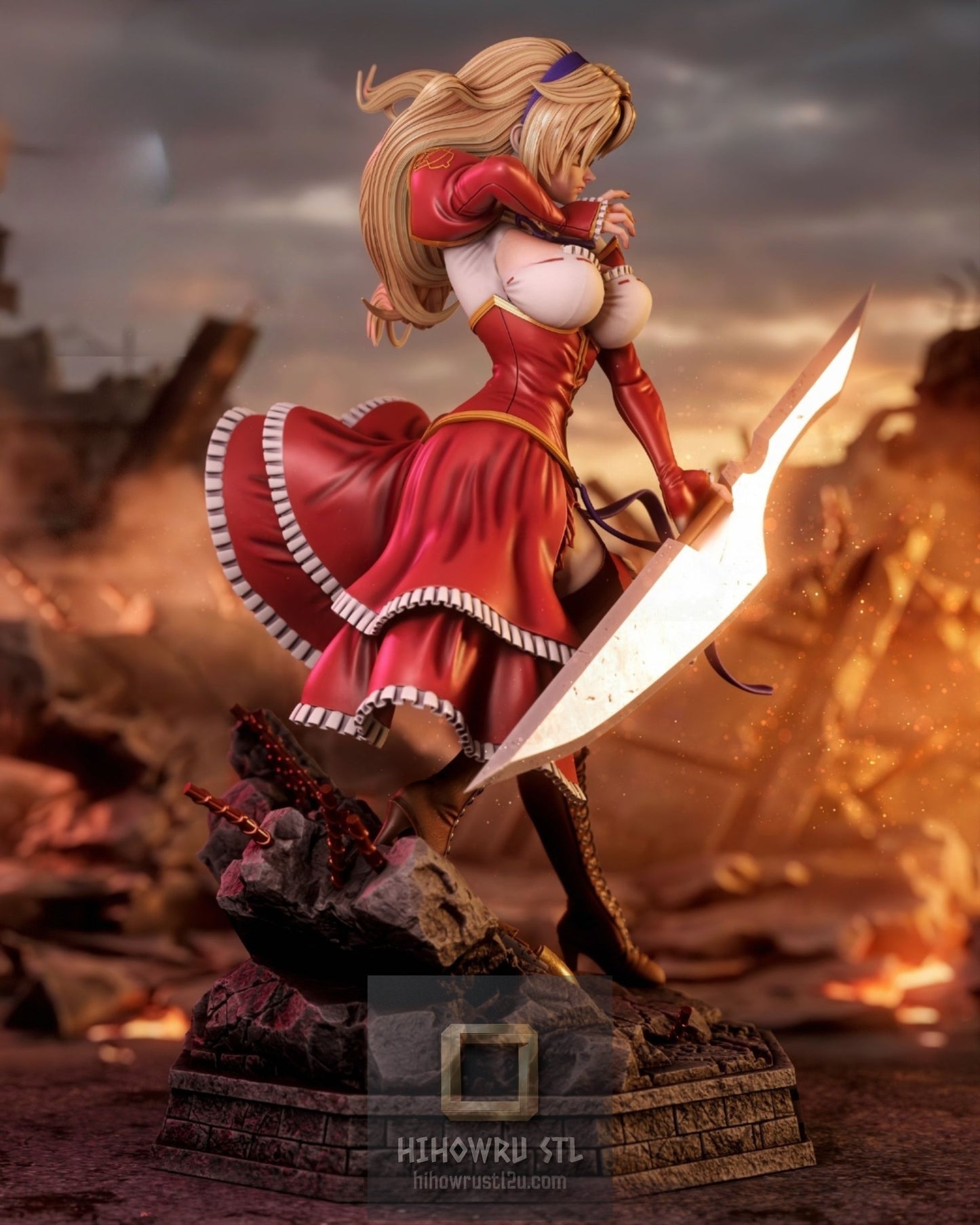 5223 Satellizer L. Bridget NSFW - Freezing - STL 3D Print Files