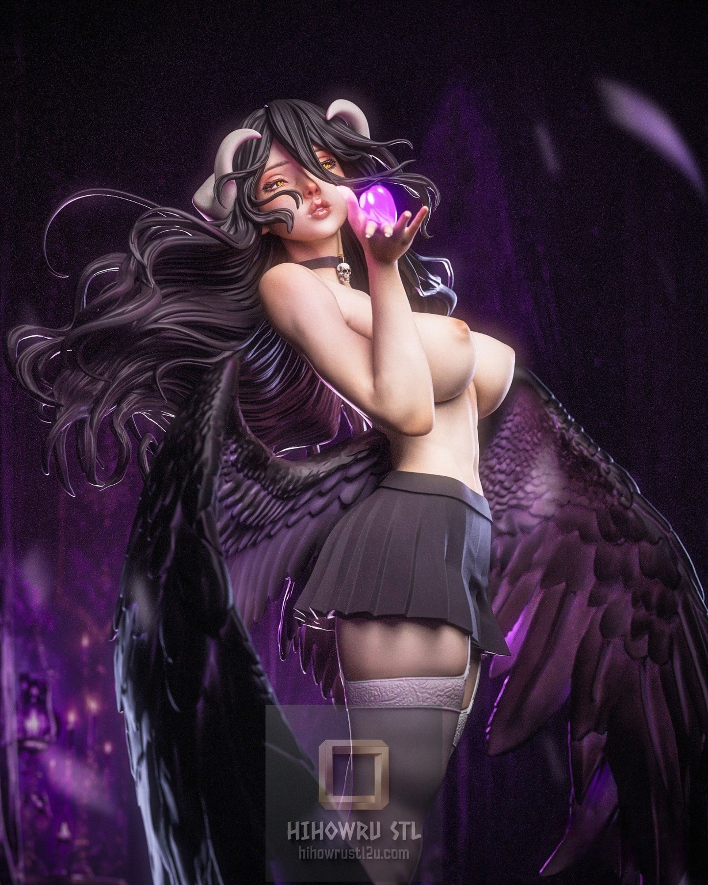 5331 Albedo NSFW - Overlord - STL 3D Print Files
