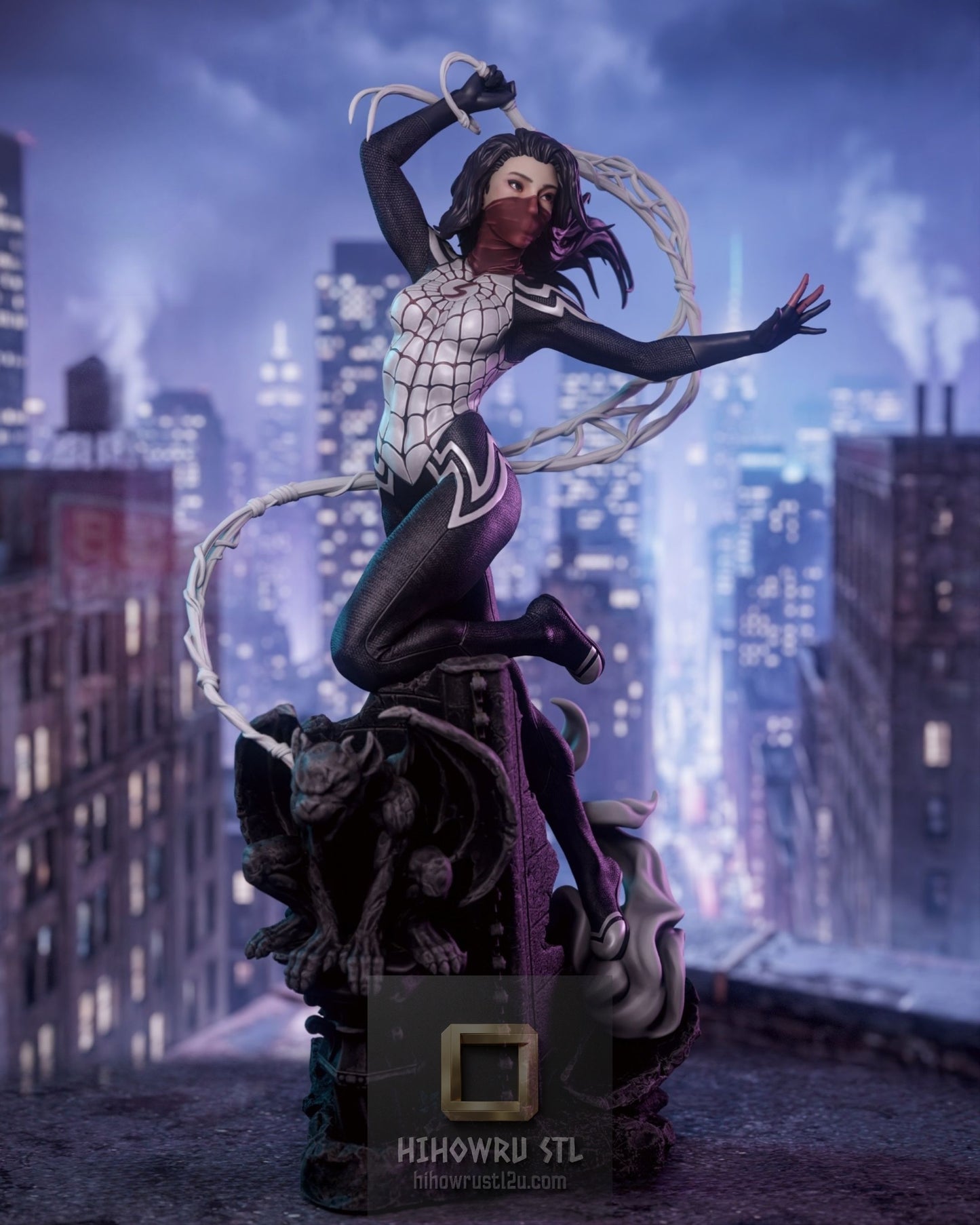 5335 Silk - Cindy Moon - Marvel Comics - STL 3D Print Files