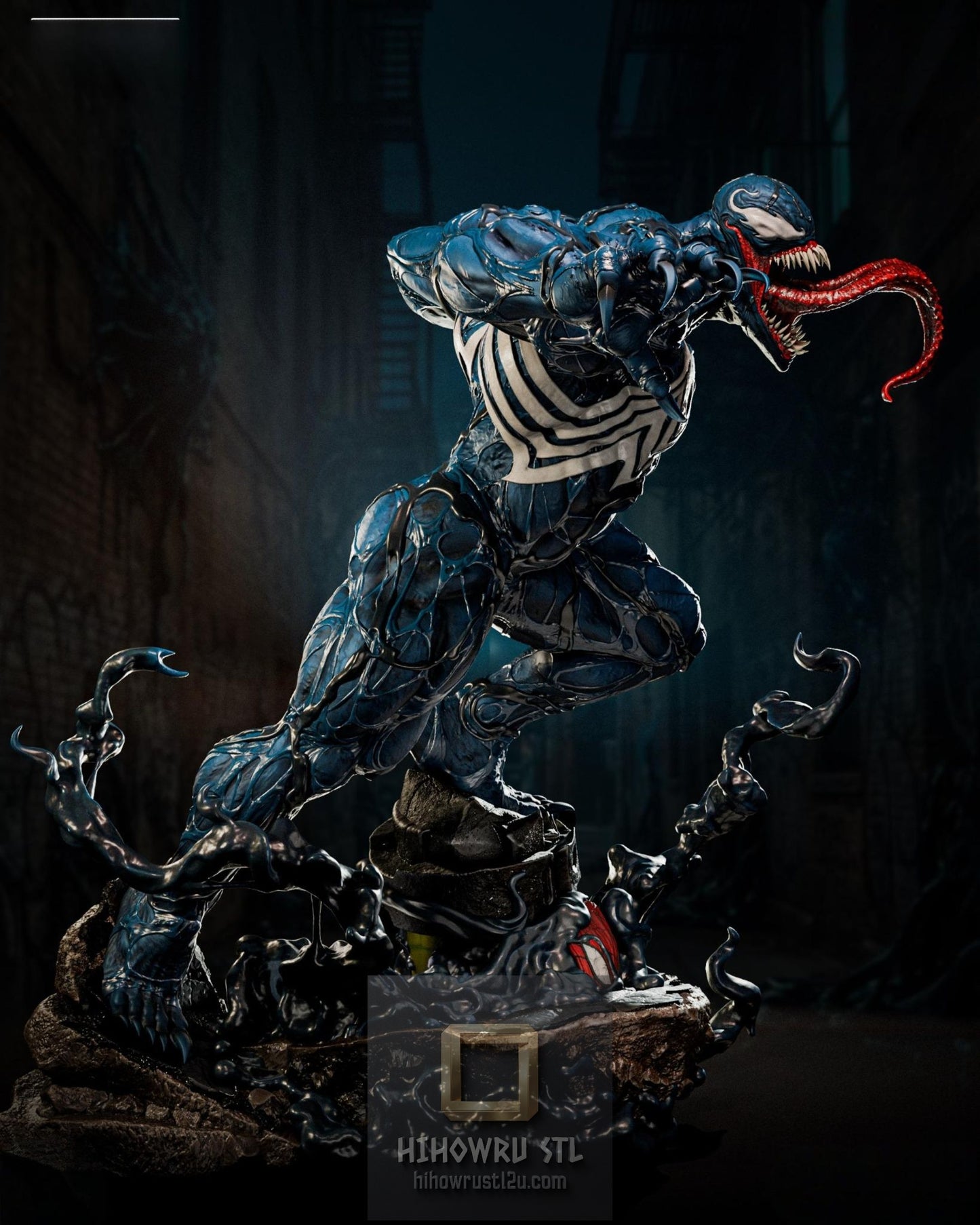 5517 Venom - Marvel Comics - STL 3D Print Files