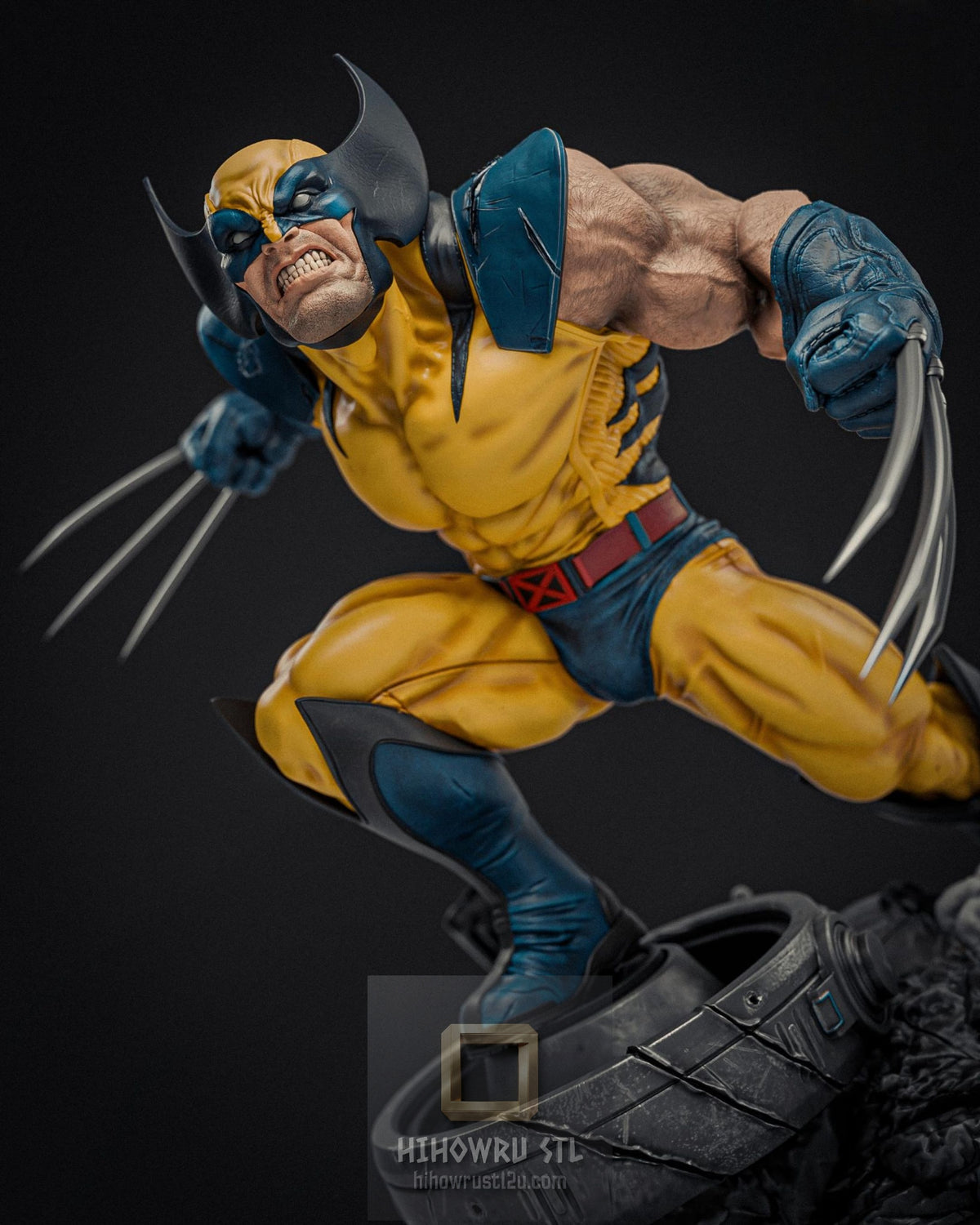 5550 WOLVERINE - X-MEN - STL 3D Print Files
