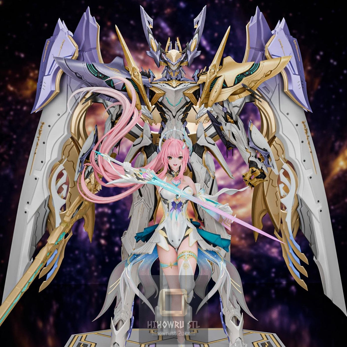 5561 Exostrider and Aemeath – Wuthering Waves - STL 3D Print Files