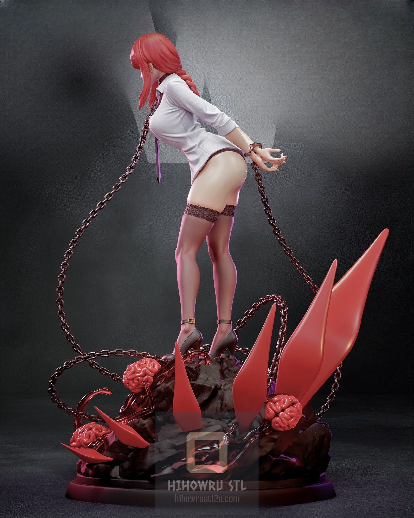 4618 Makima - Chainsaw Man - STL 3D Print Files