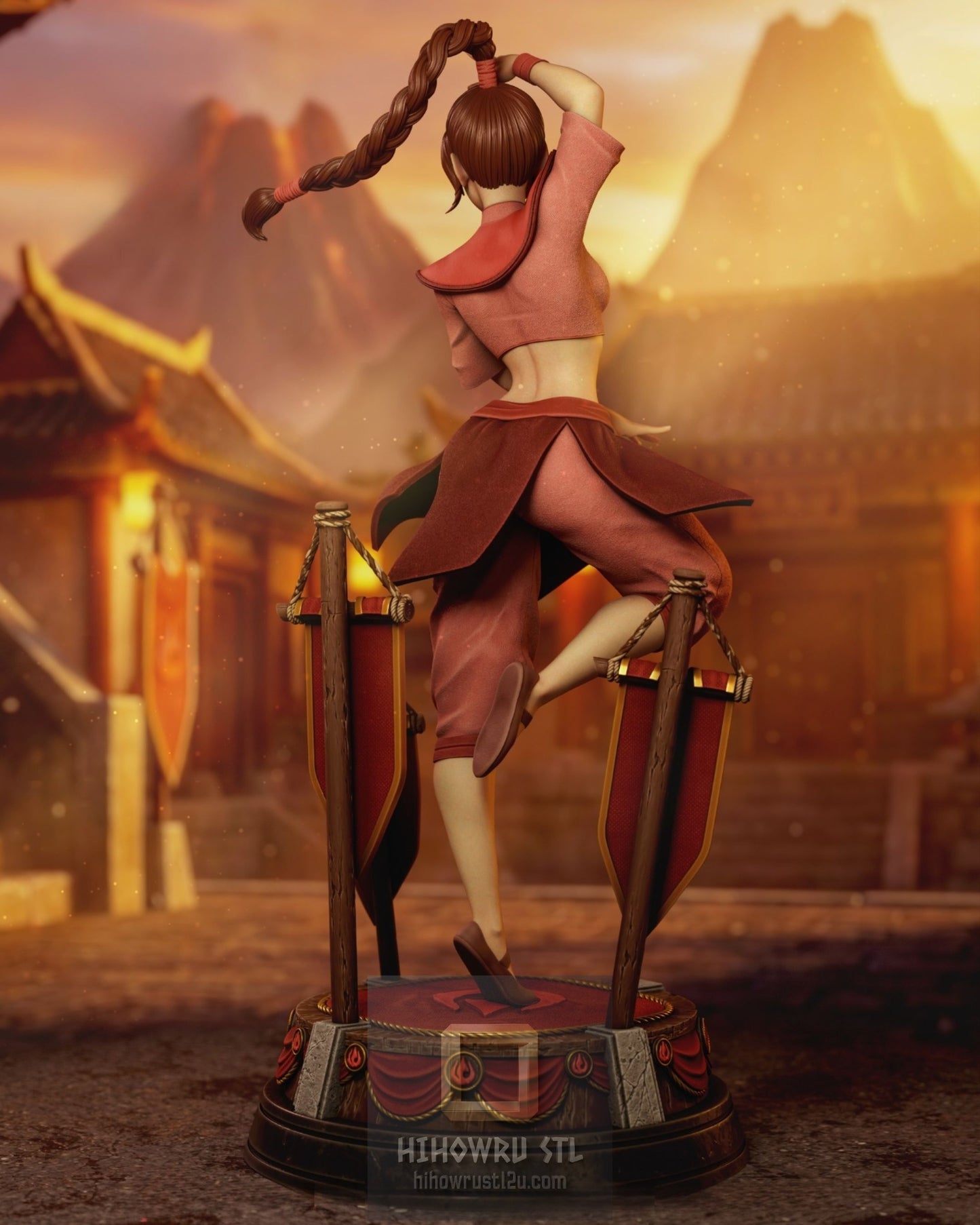 5123 Ty Lee - Avatar - STL 3D Print Files