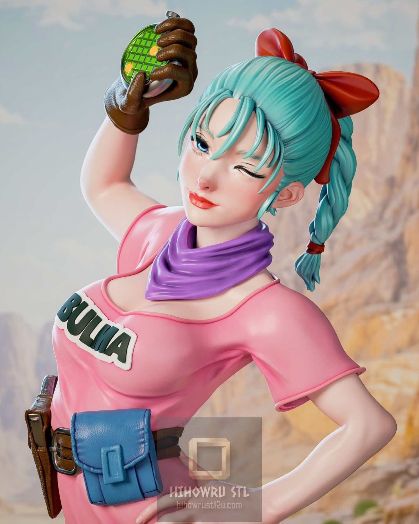 5112 Bulma NSFW - Dragon Ball - STL 3D Print Files
