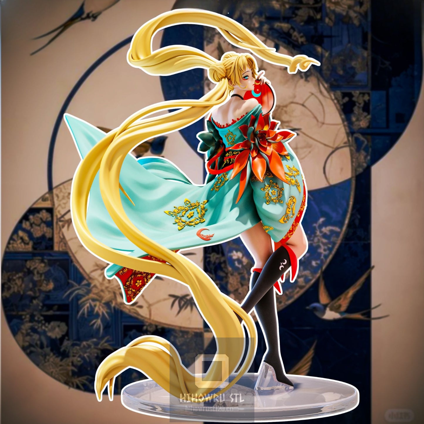 4801 Sailor Moon - Usagi Tsukino - STL 3D Print Files