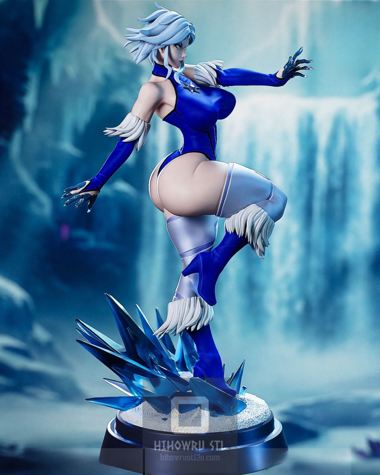 4873 Killer Frost NSFW - DC Comics - STL 3D Print Files