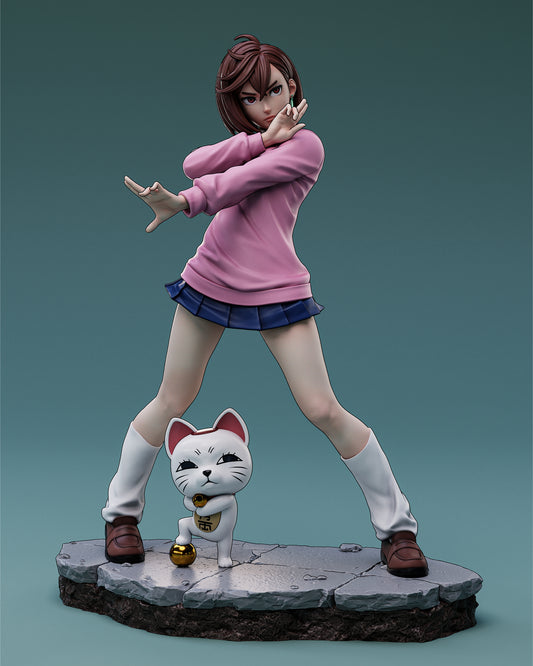 3923 Momo Ayase - Dandadan - STL 3D Print Files