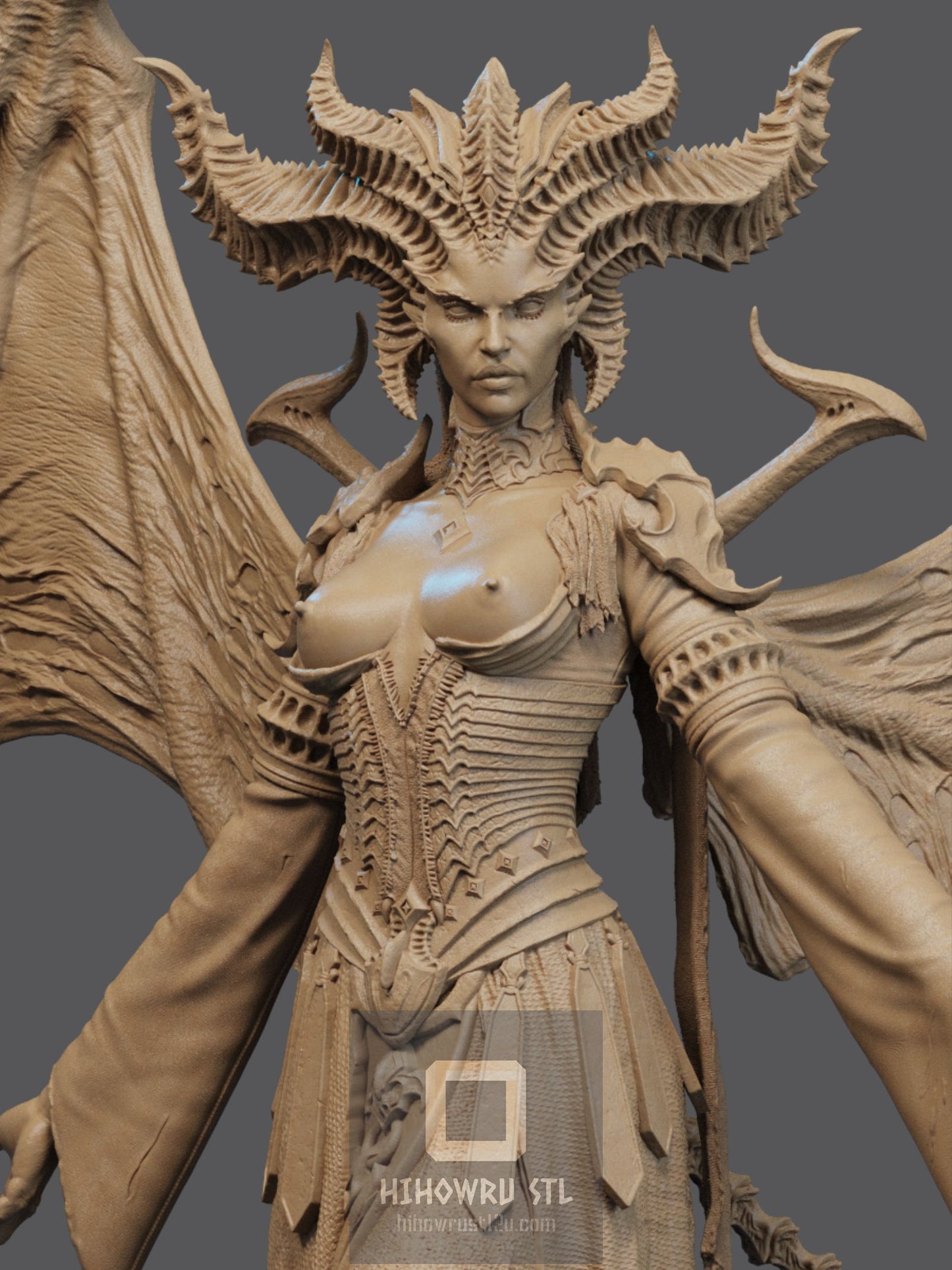 4790 Lilith NSFW - Diablo  - STL 3D Print Files