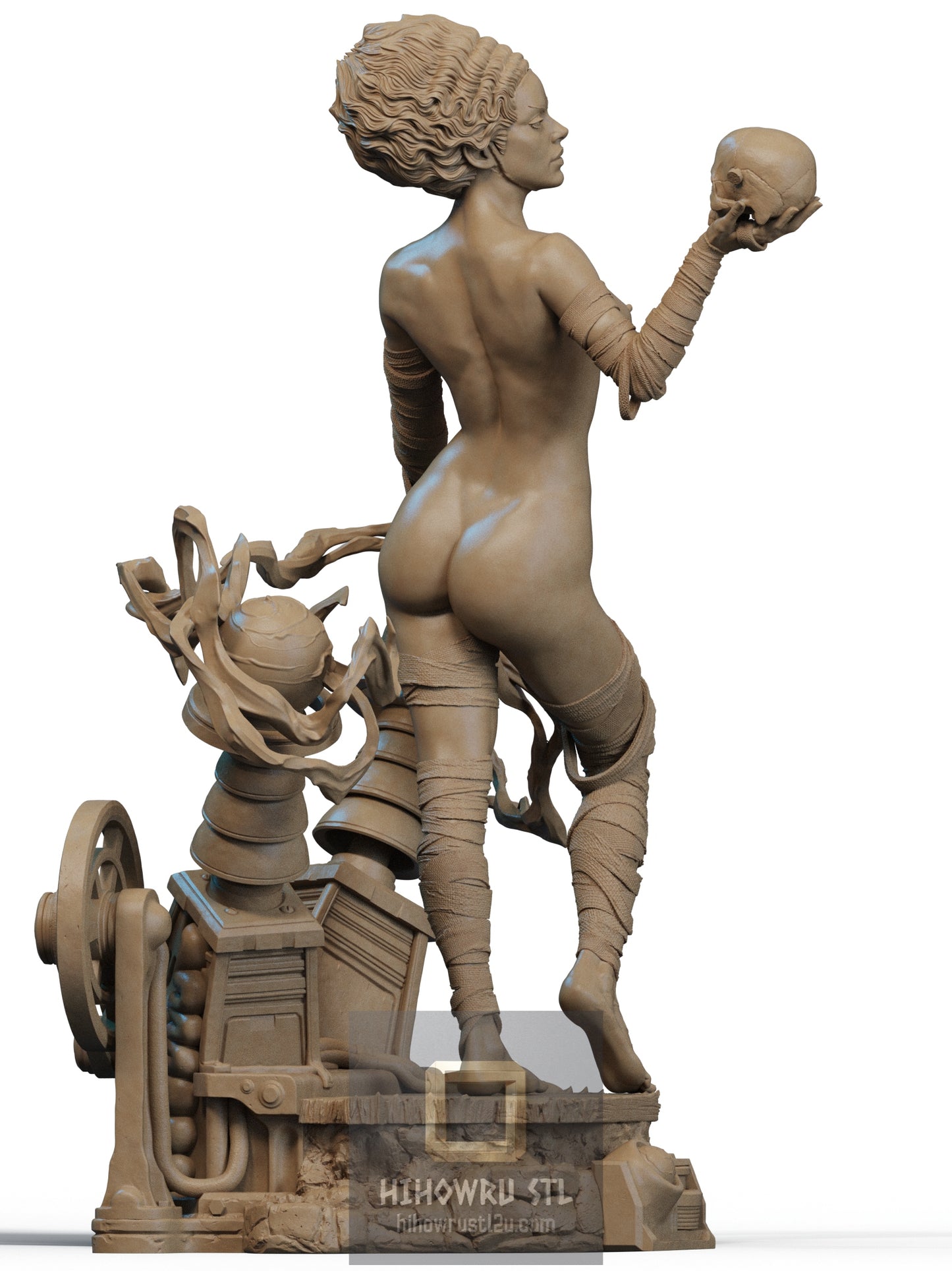 5441 Bride of Frankenstein NSFW - STL 3D Print Files