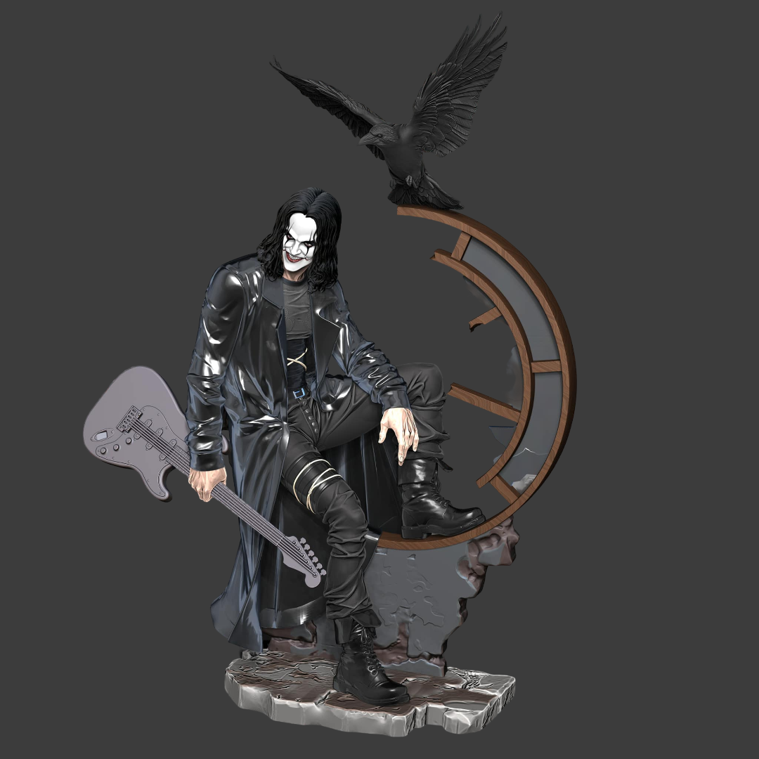 1524 The Crow - Eric Draven - STL 3D Print Files